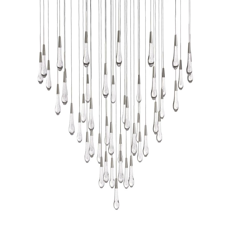 Waterdrop Round Chandelier