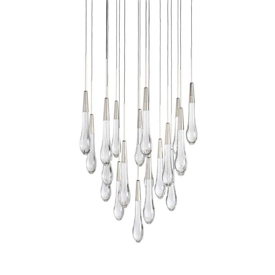 Waterdrop Round Chandelier