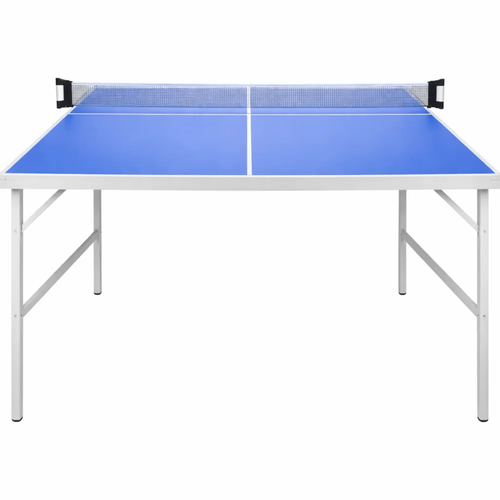 Table de Ping Pong Bleu 182x91cm Stable pour Intérieur et Extérieur