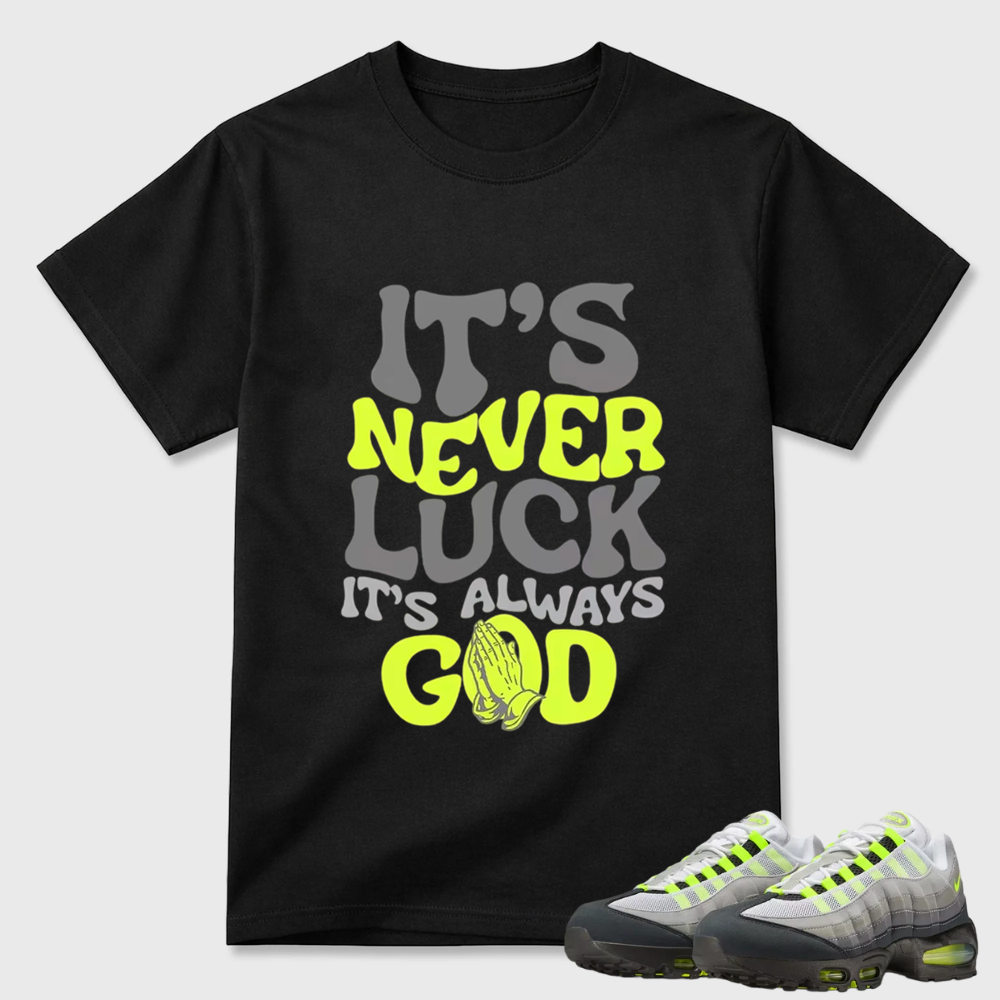 T Shirt to Match Air Max 95 Big Bubble Neon 