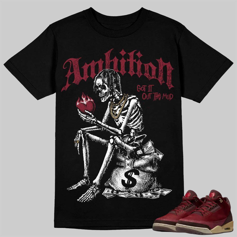 Sunset 5s T-Shirt Ambition Graphic