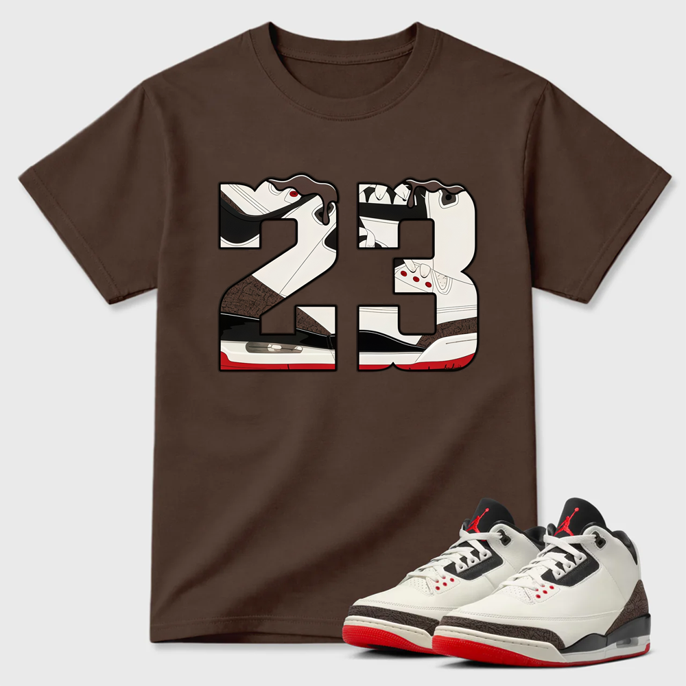 AJ3 World’s Best Dad Match Tee, Match 23 Shirt