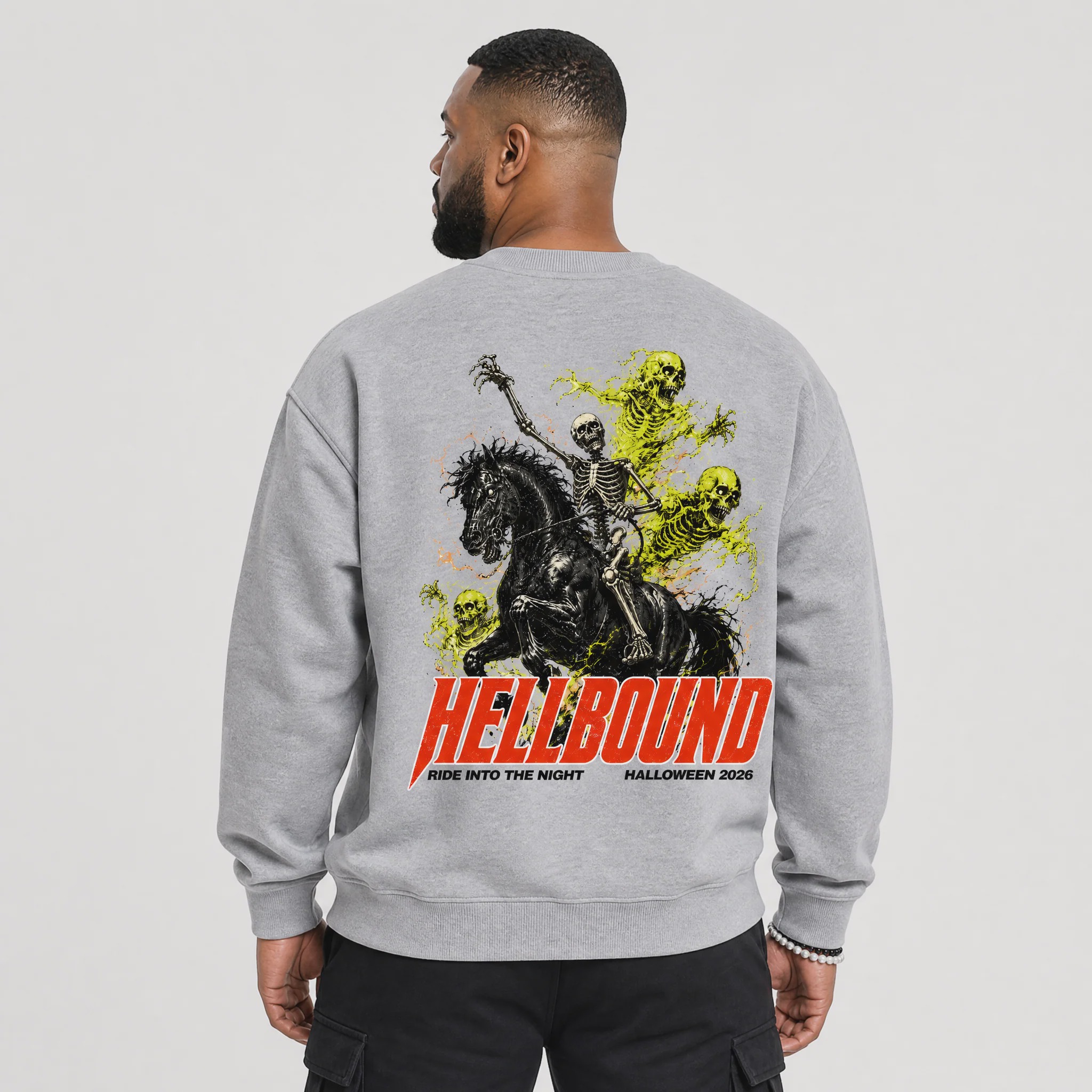Hellbound Halloween Matching Graphic Sweatshirt