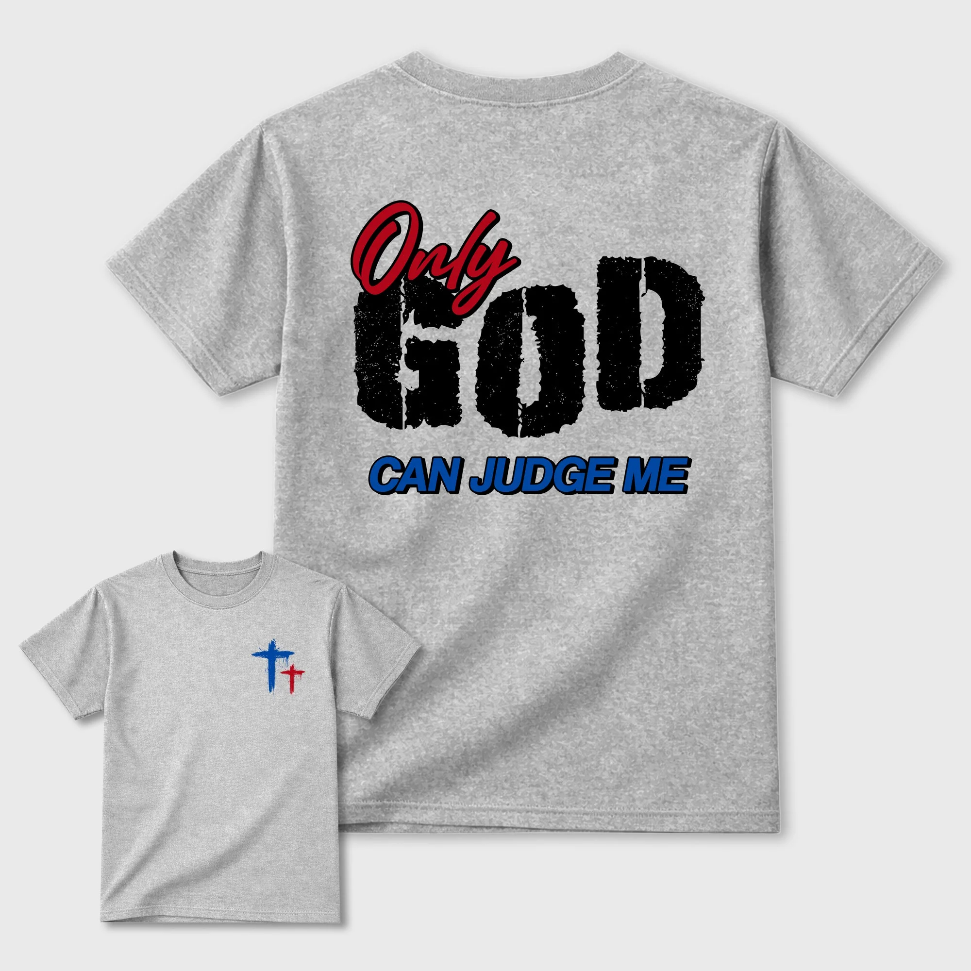Only God Can Judge Me TEEWAVO Sneaker Tees - Air Jordan 1 Union x Fragment