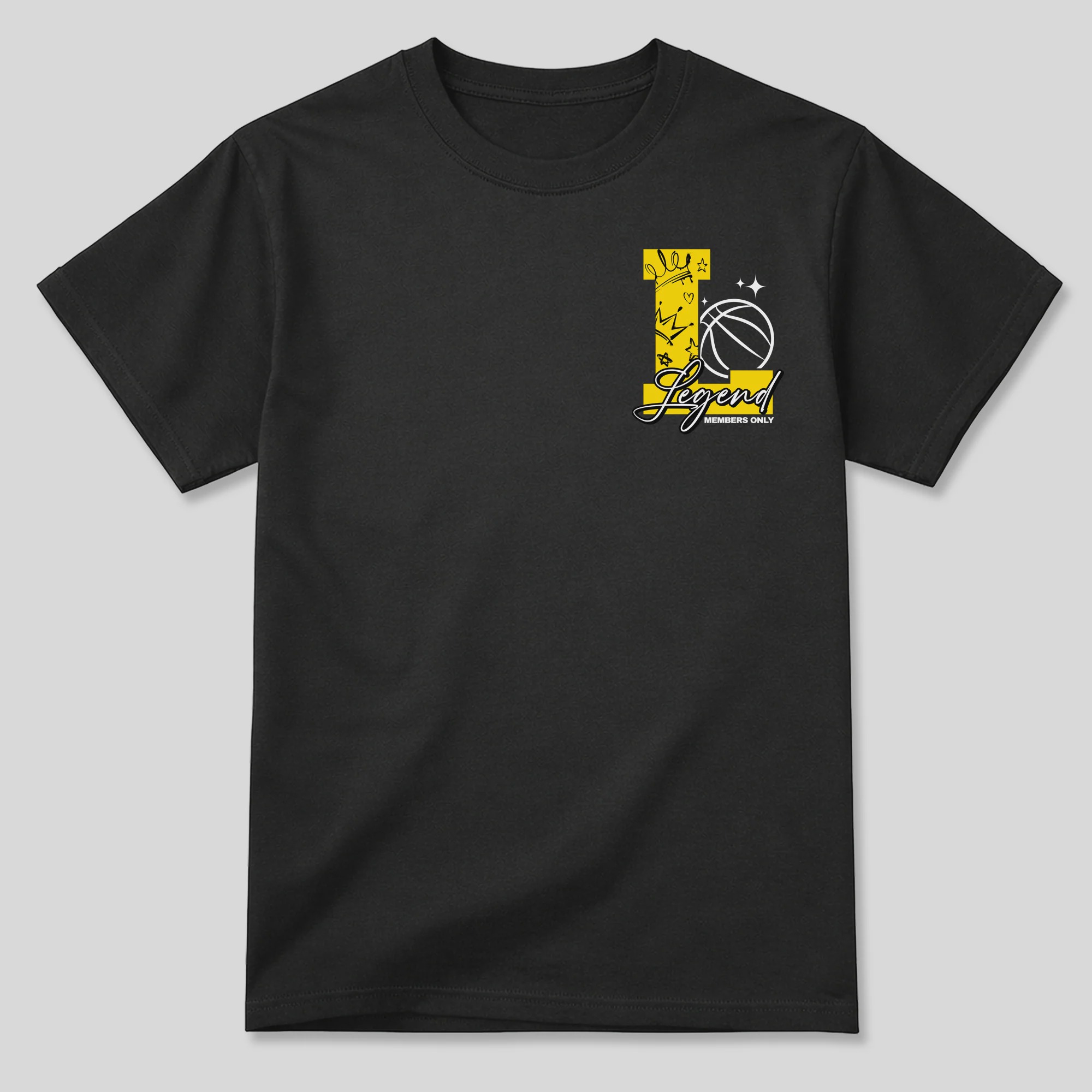 Legend AJ4 Tour Yellow Matching Graphic Tee