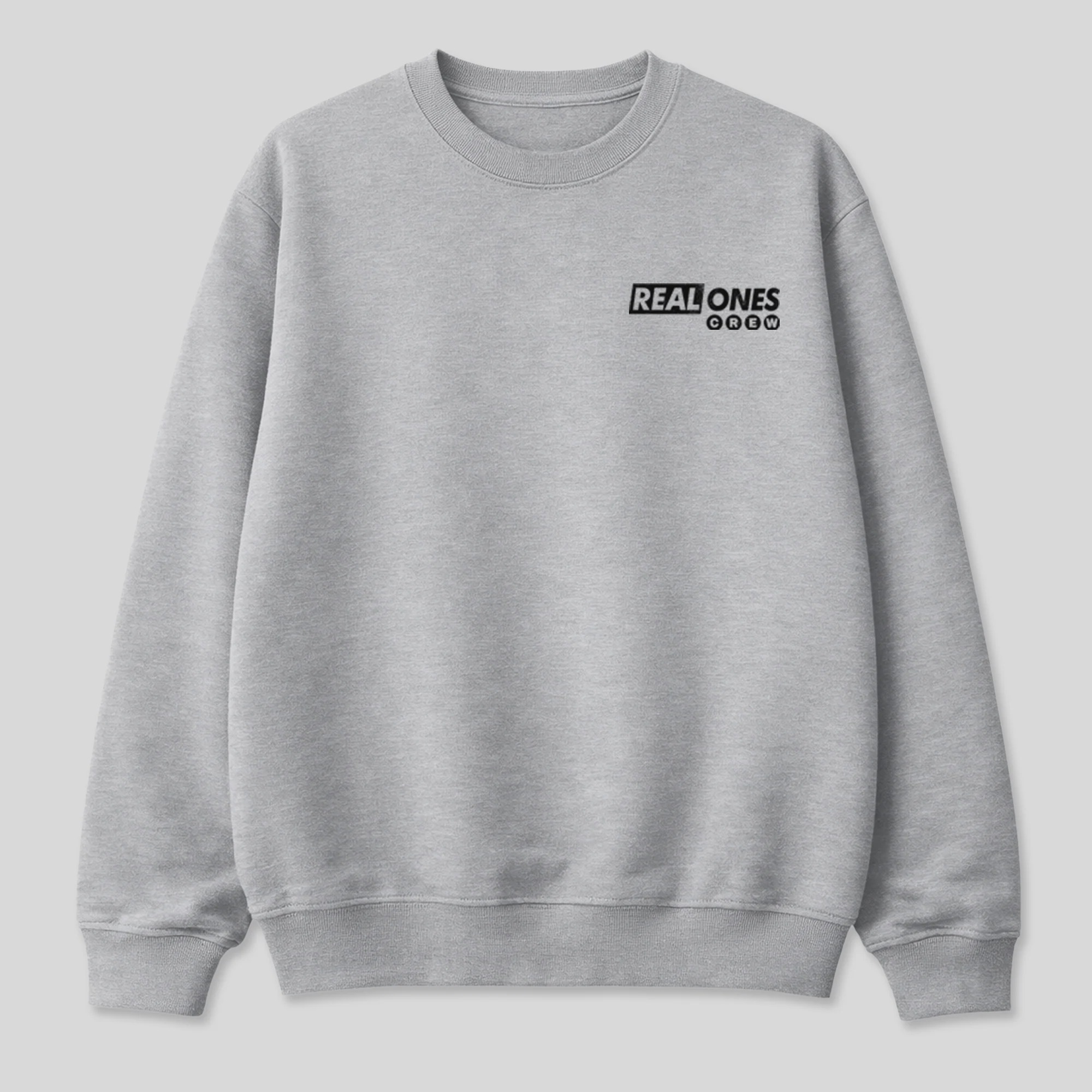 Real Ones Crew AJ8 Chrome Matching Graphic Sweatshirt