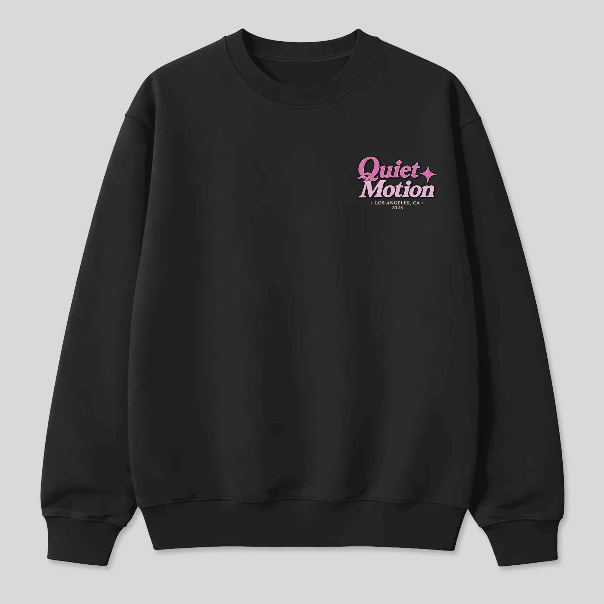 Stack Money Move Silnet AJ6 Playful Pink Matching Graphic Sweatshirt