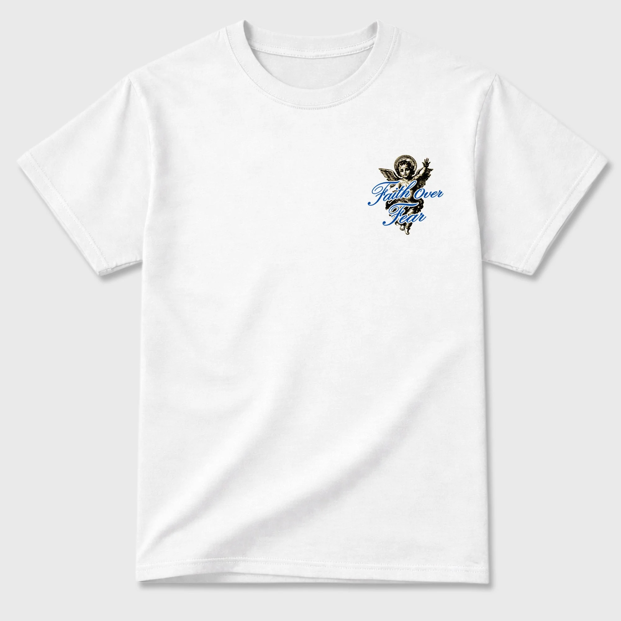 Faith Over Fear SNRT Sneaker Tees - Air Jordan 1 Union x Fragment