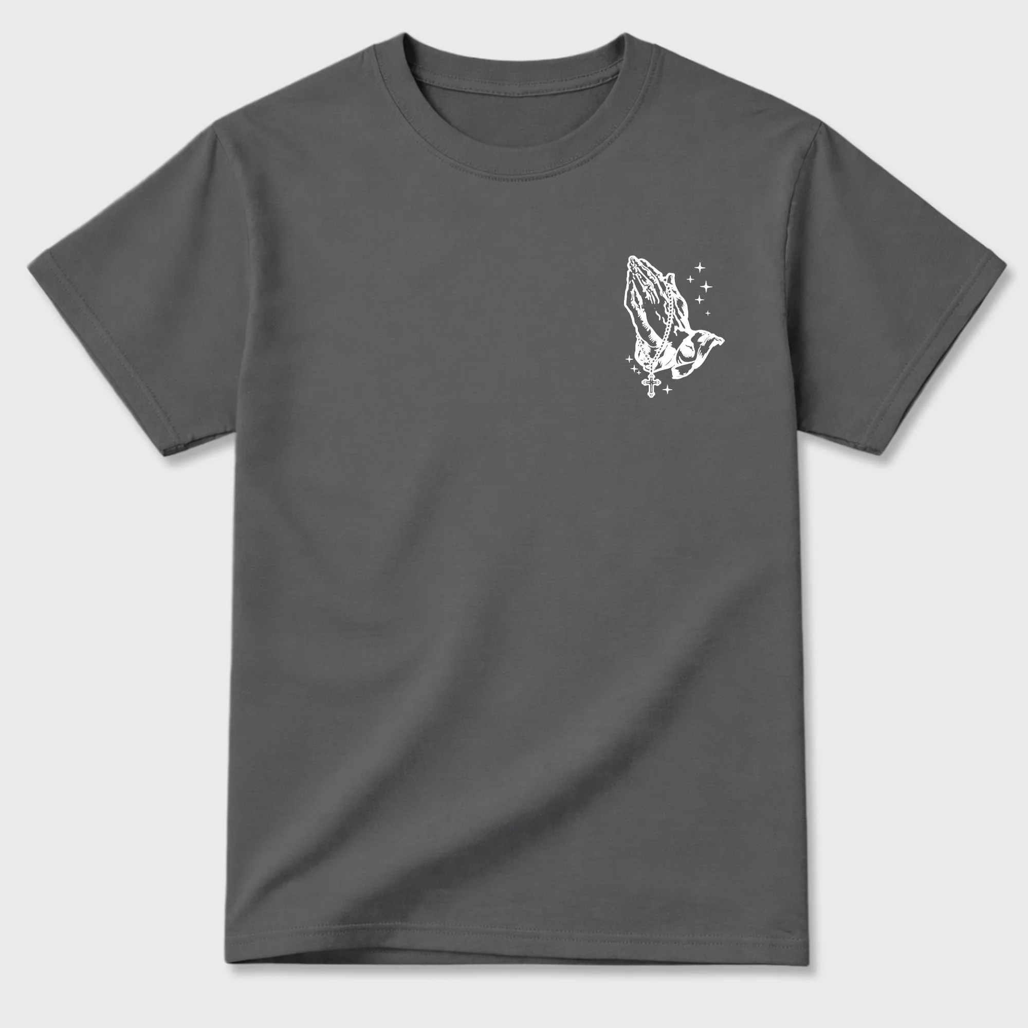 God Over All Things TEEWAVO Sneaker Tees - Air Jordan 5 Wolf Grey