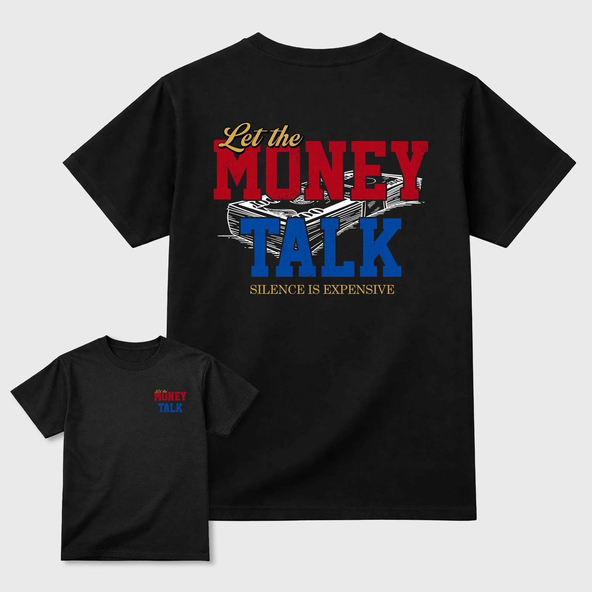 Let the Money Talk TEEWAVO Sneaker Tees - Air Jordan 1 Union x Fragment