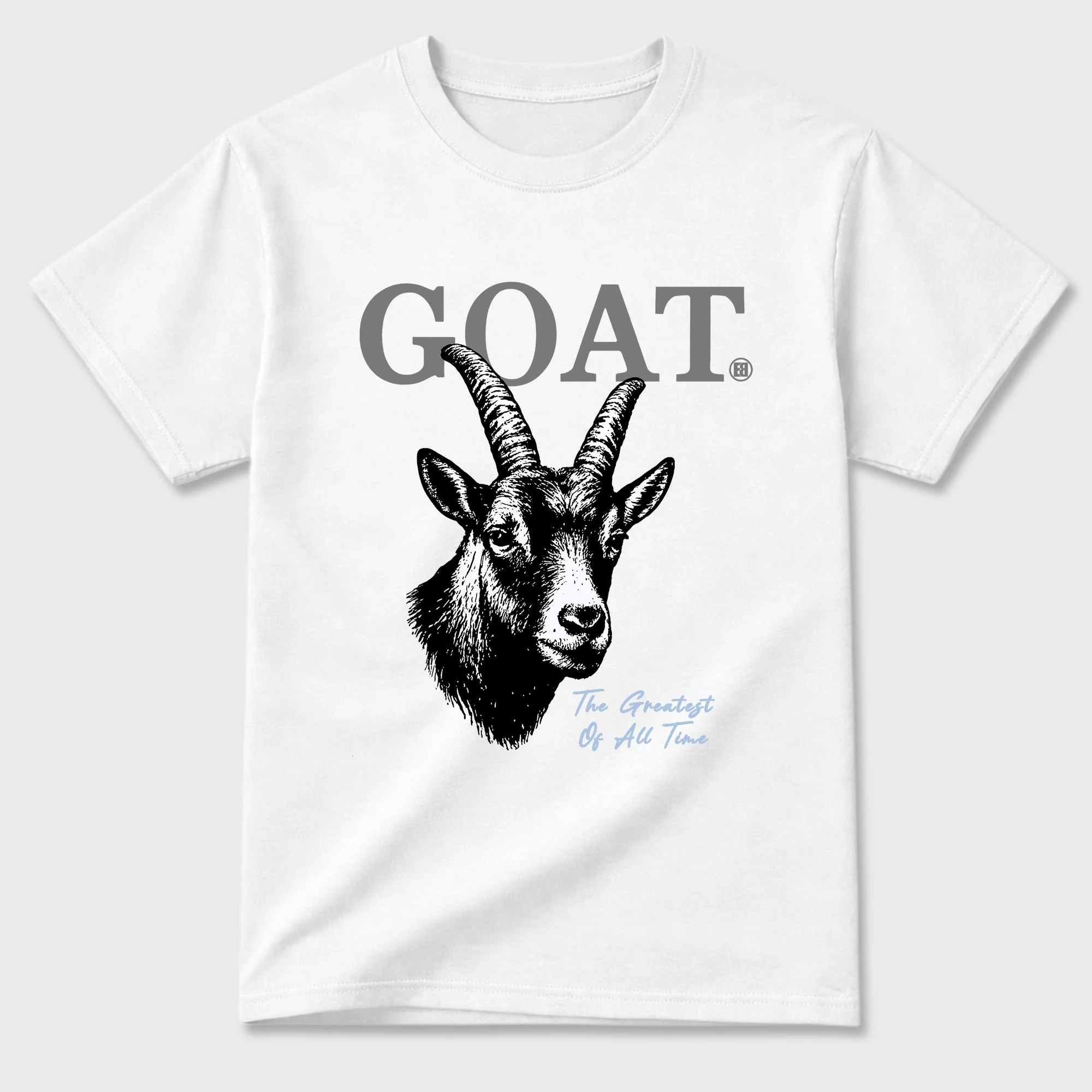 The Greatest Of All Time TEEWAVO Sneaker Tees - Air Jordan 5 Wolf Grey