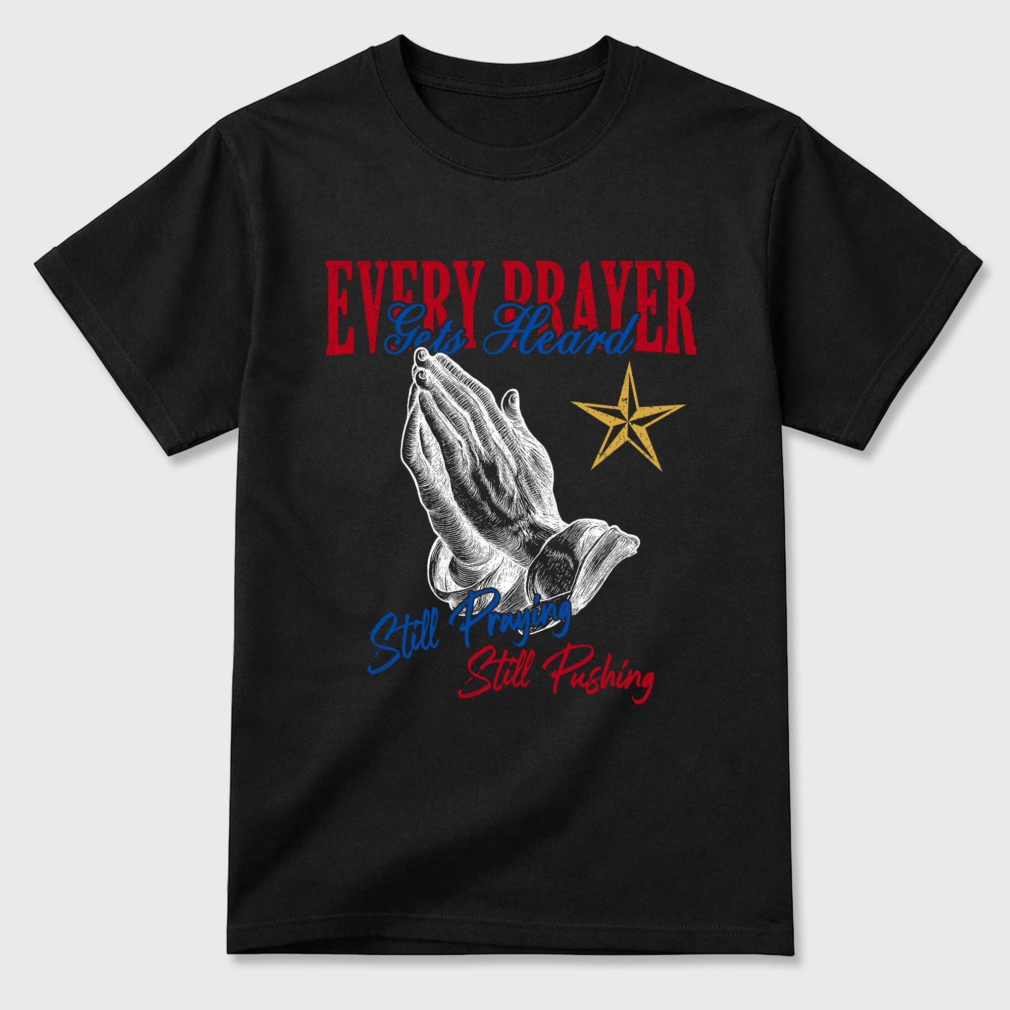  Every Prayer Gets Heard TEEWAVO Sneaker Tees - Air Jordan 1 Union x Fragment