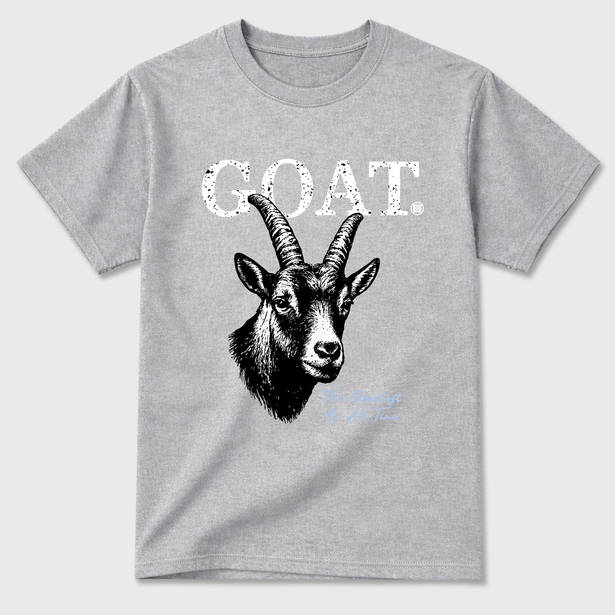The Greatest Of All Time TEEWAVO Sneaker Tees - Air Jordan 5 Wolf Grey