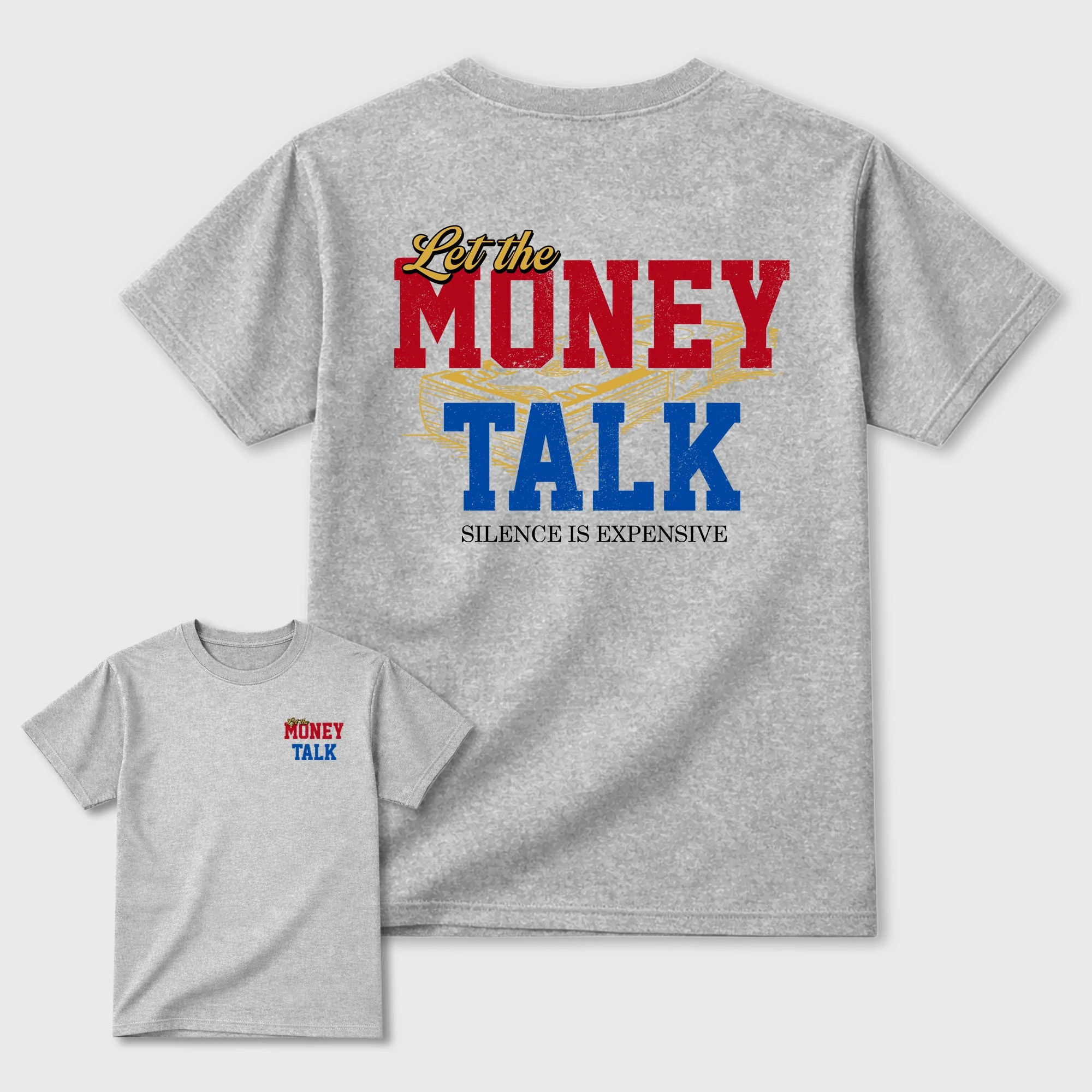 Let the Money Talk TEEWAVO Sneaker Tees - Air Jordan 1 Union x Fragment