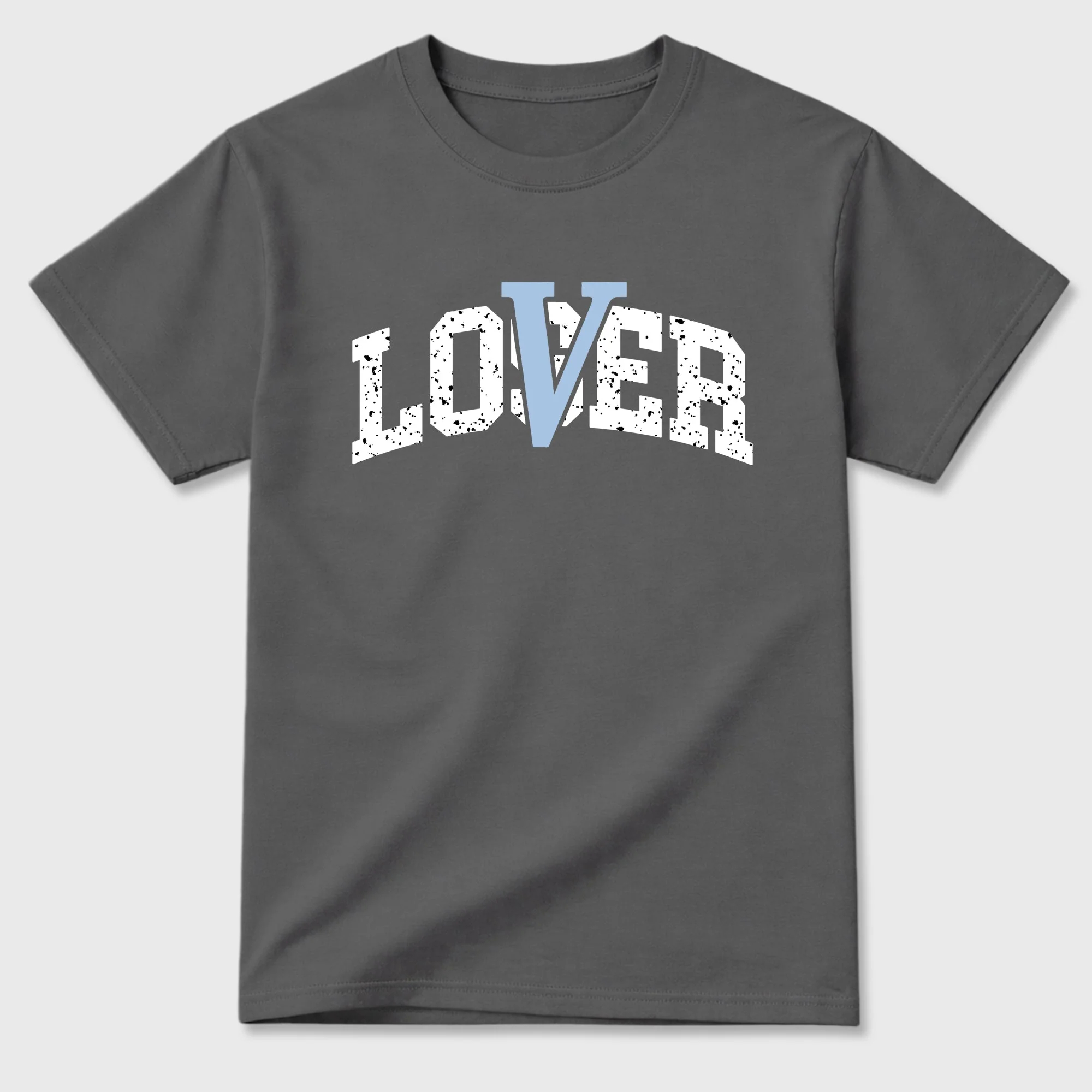 Loser Lover Varsity TEEWAVO Sneaker Tees - Air Jordan 5 Wolf Grey