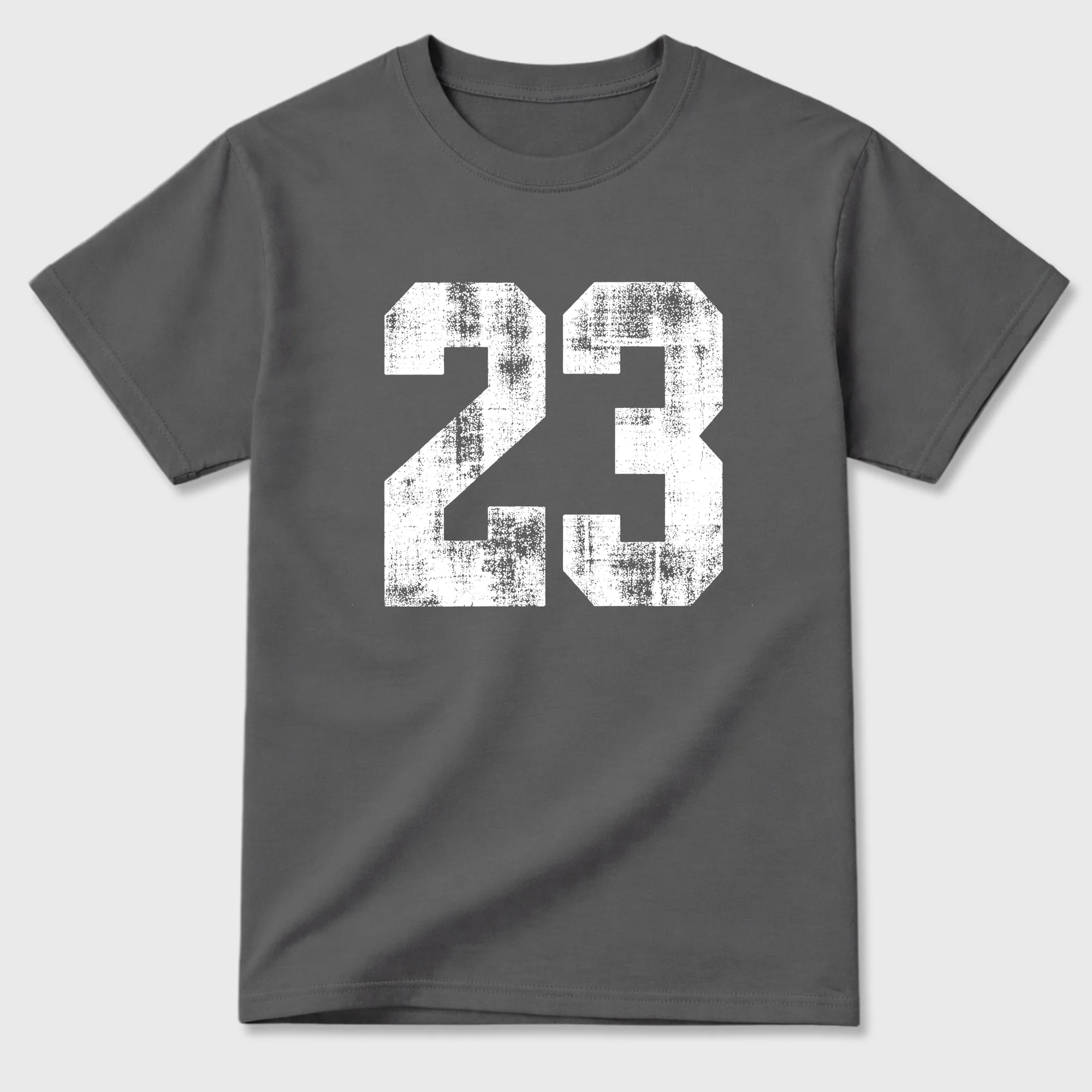 No.23 TEEWAVO Sneaker Tees - Air Jordan 5 Wolf Grey