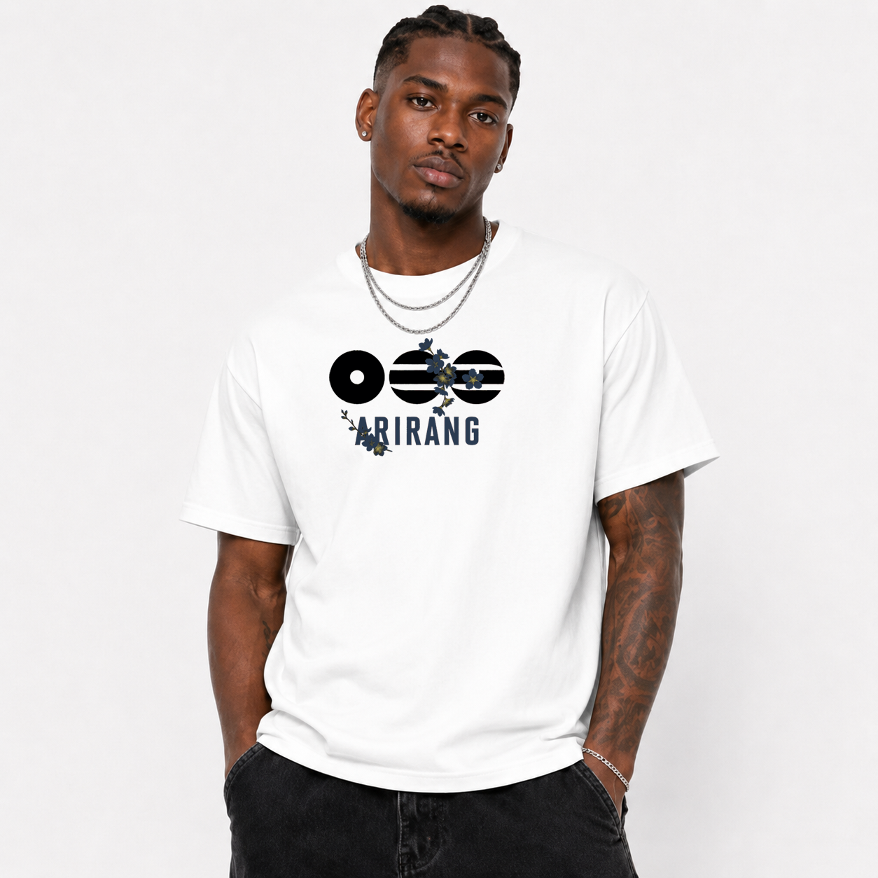 Arirang Cherry Blossom Air Jordan 11 Minimal Tee