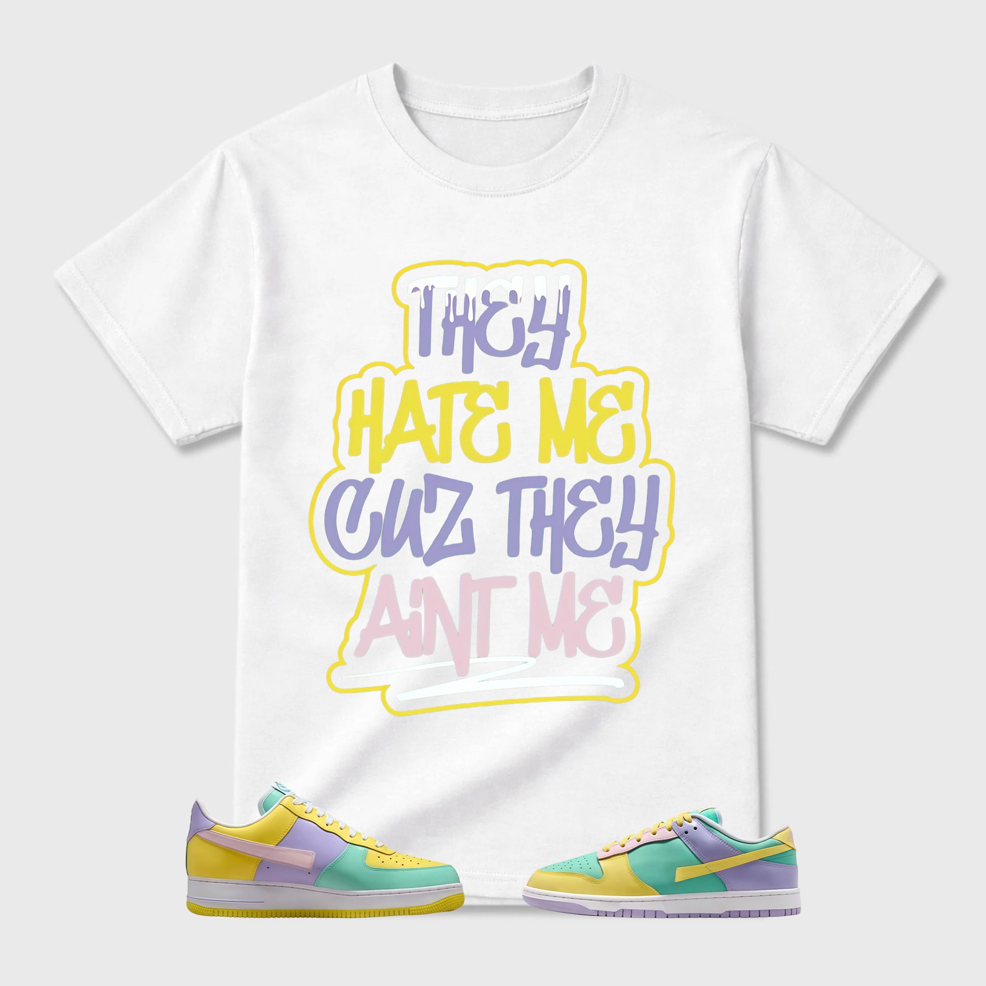 Dunk Easter Air Force 1 Emerald Rise Yellow Pulse Hydrangeas White Pink Foam 2026 Low T Shirt Match AINT ME