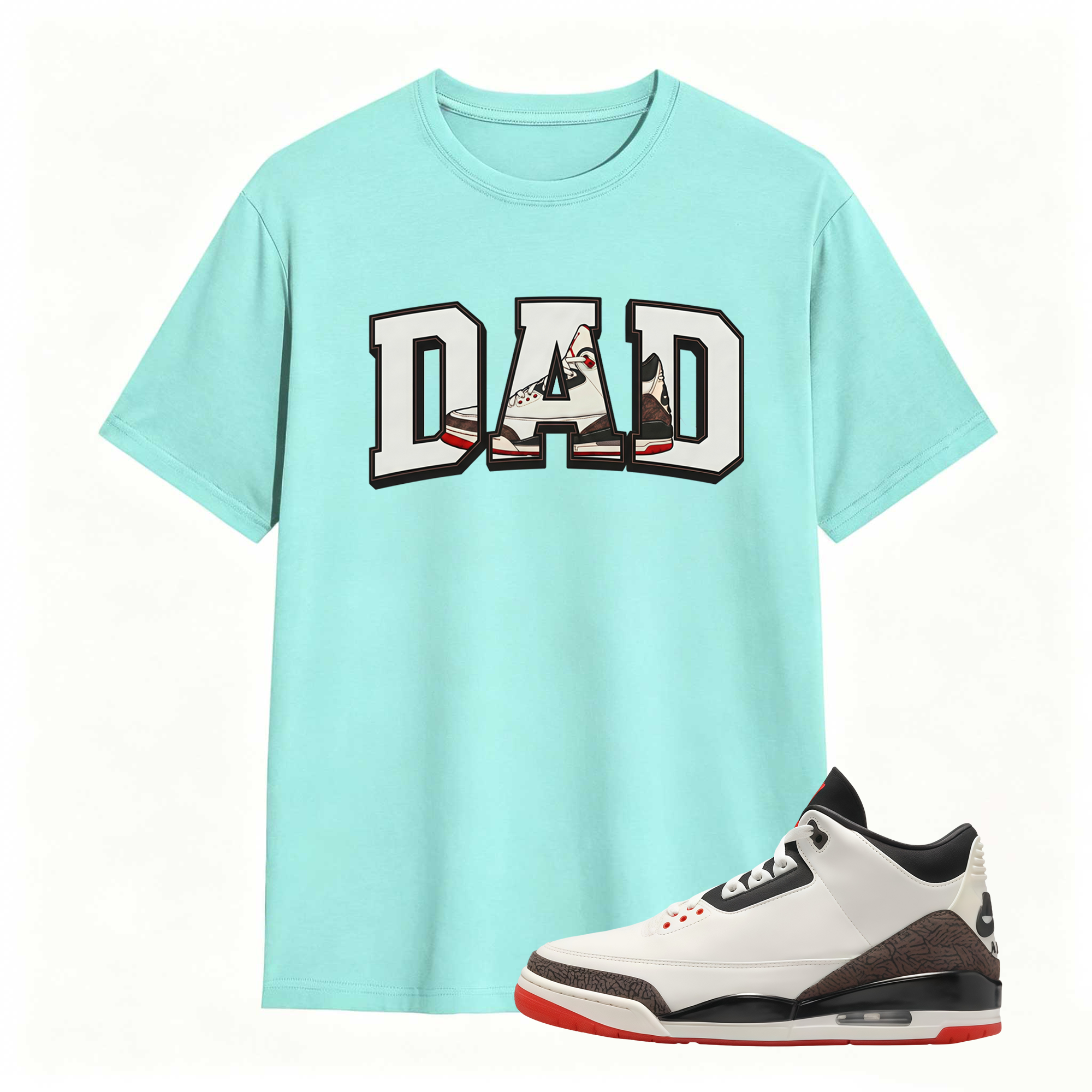 DAD! Shirt To Match Jordan 3 World's Best Dad