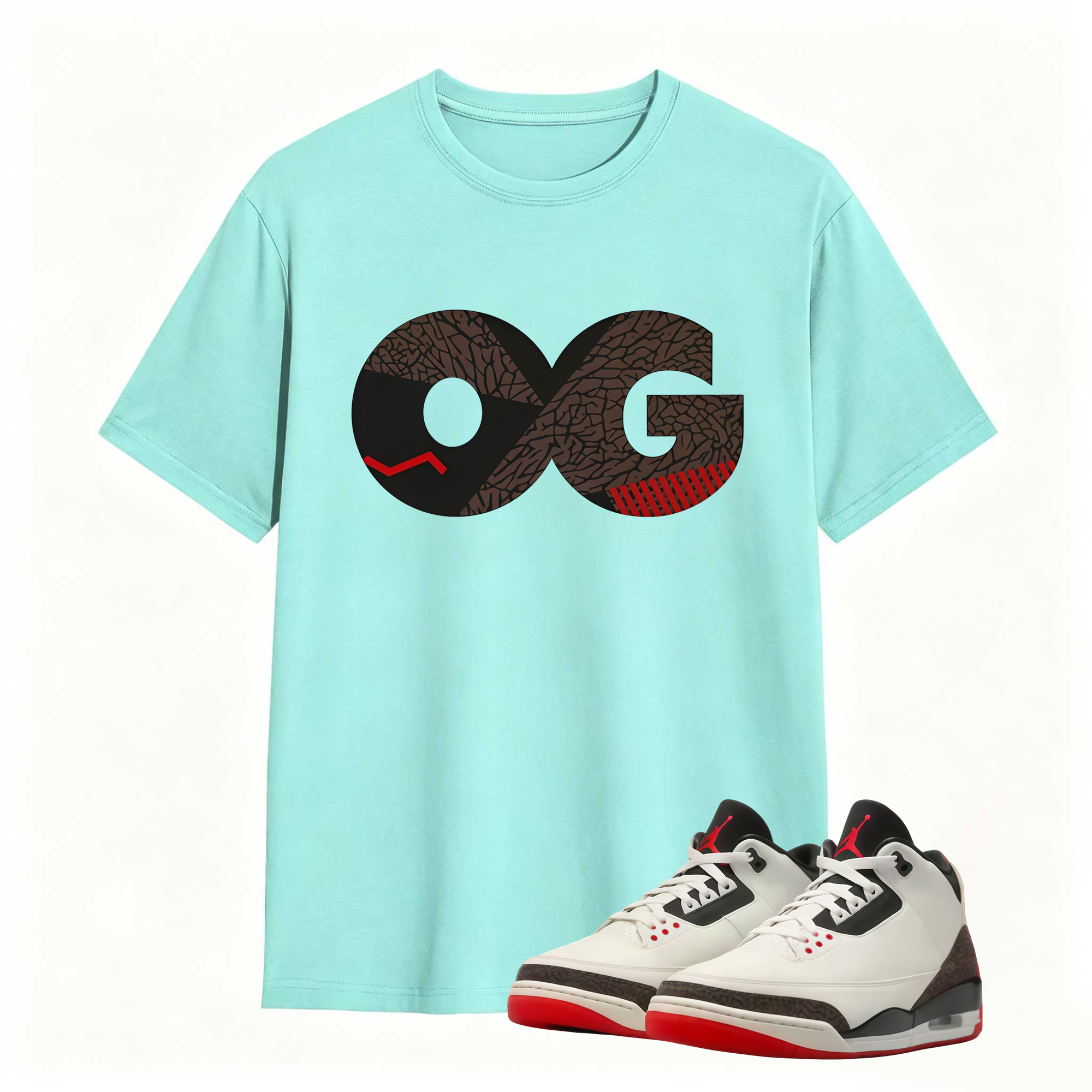 AJ3 World’s Best Dad Match Tee, Match CLASSIC Shirt