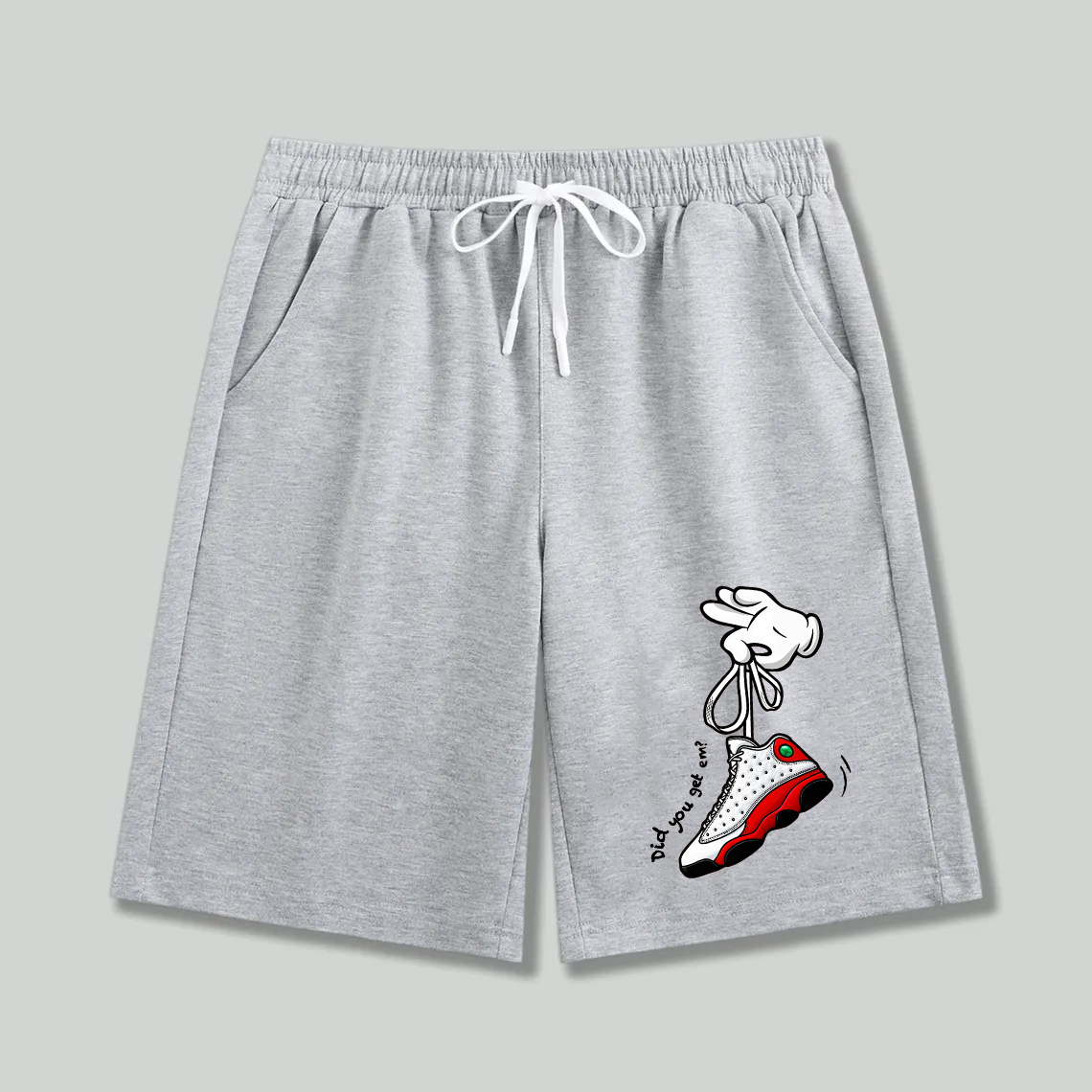 Unisex athletic shorts Did You Get Em Jordan 13 Graphic Print