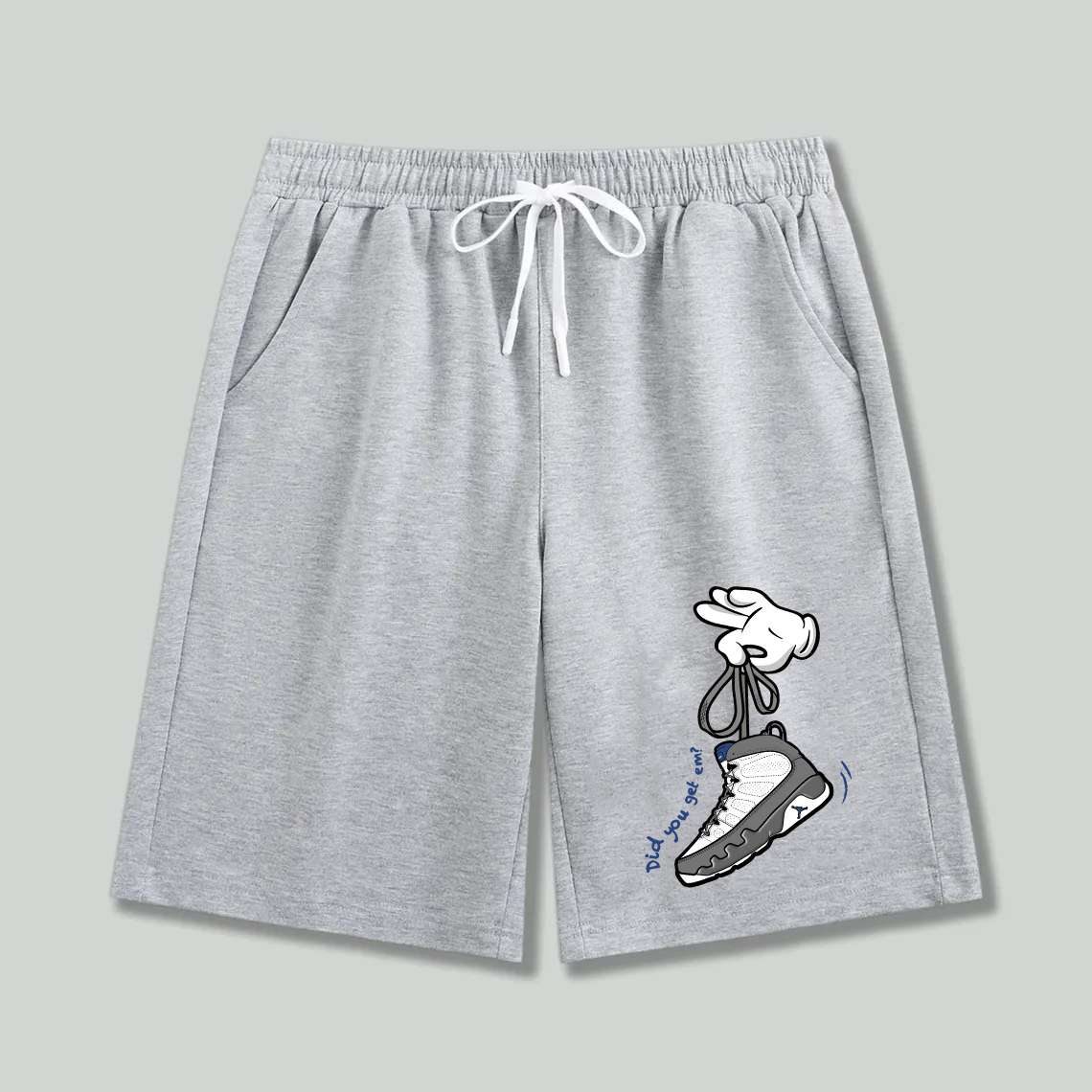 Unisex athletic shorts Did You Get Em Jordan 9 Graphic Print