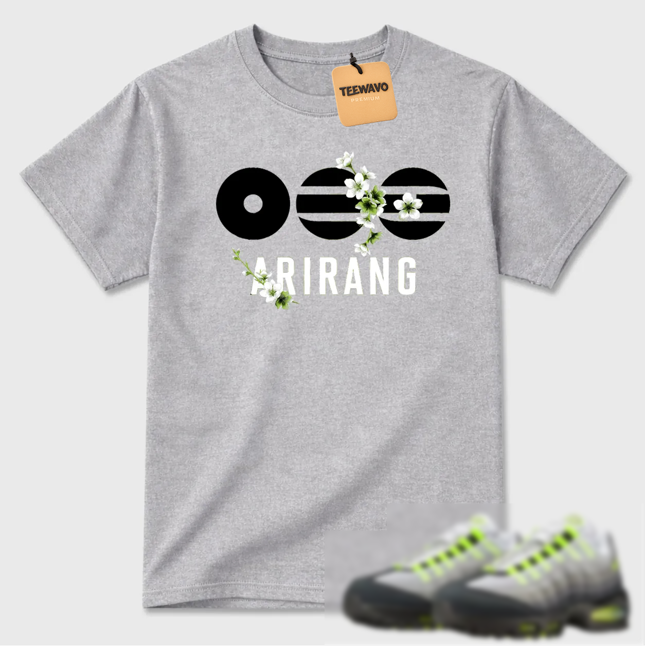 Arirang Cherry Blossom Air Max 95 Minimal Tee