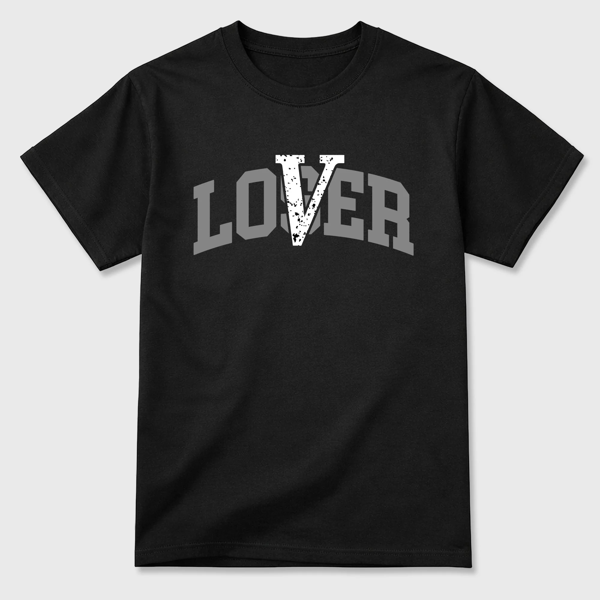 Loser Lover Varsity TEEWAVO Sneaker Tees - Air Jordan 5 Wolf Grey