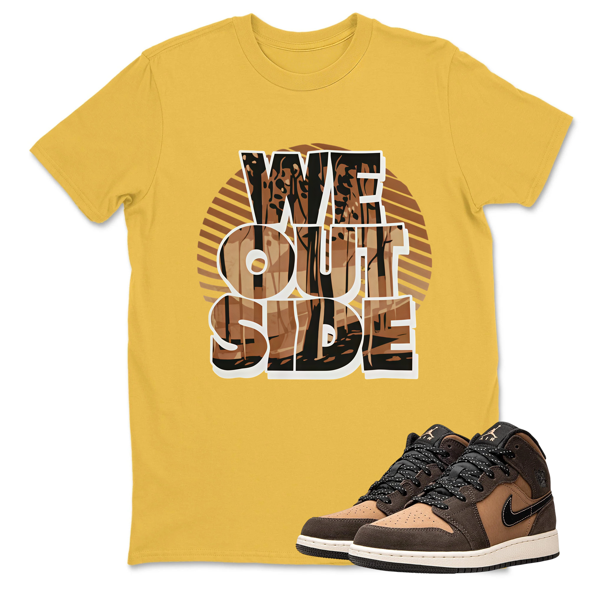 1s Dark Chocolate Shirt, AJ 1 Dark Chocolate Match Tee
