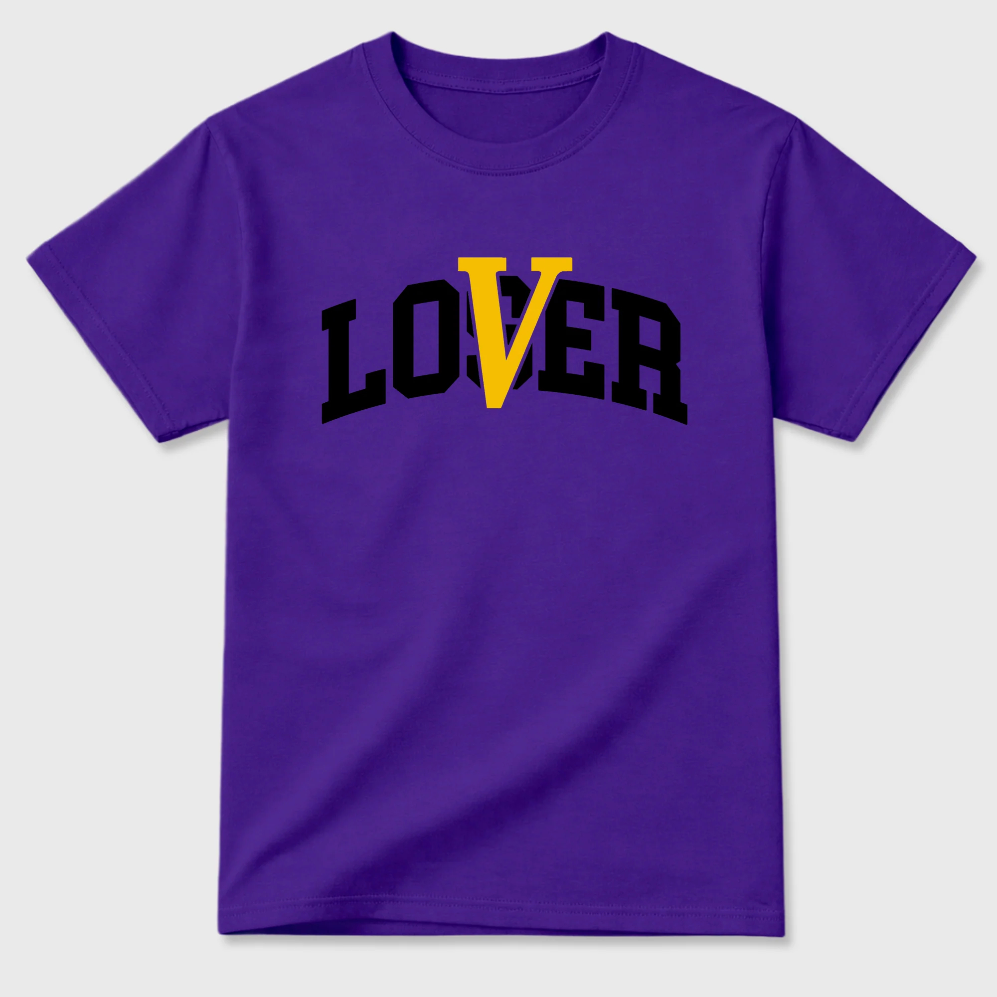 Loser Lover Varsity WTEEWAVO Sneaker Tees - Air Jordan 4 Lakeshow-TeeWavo