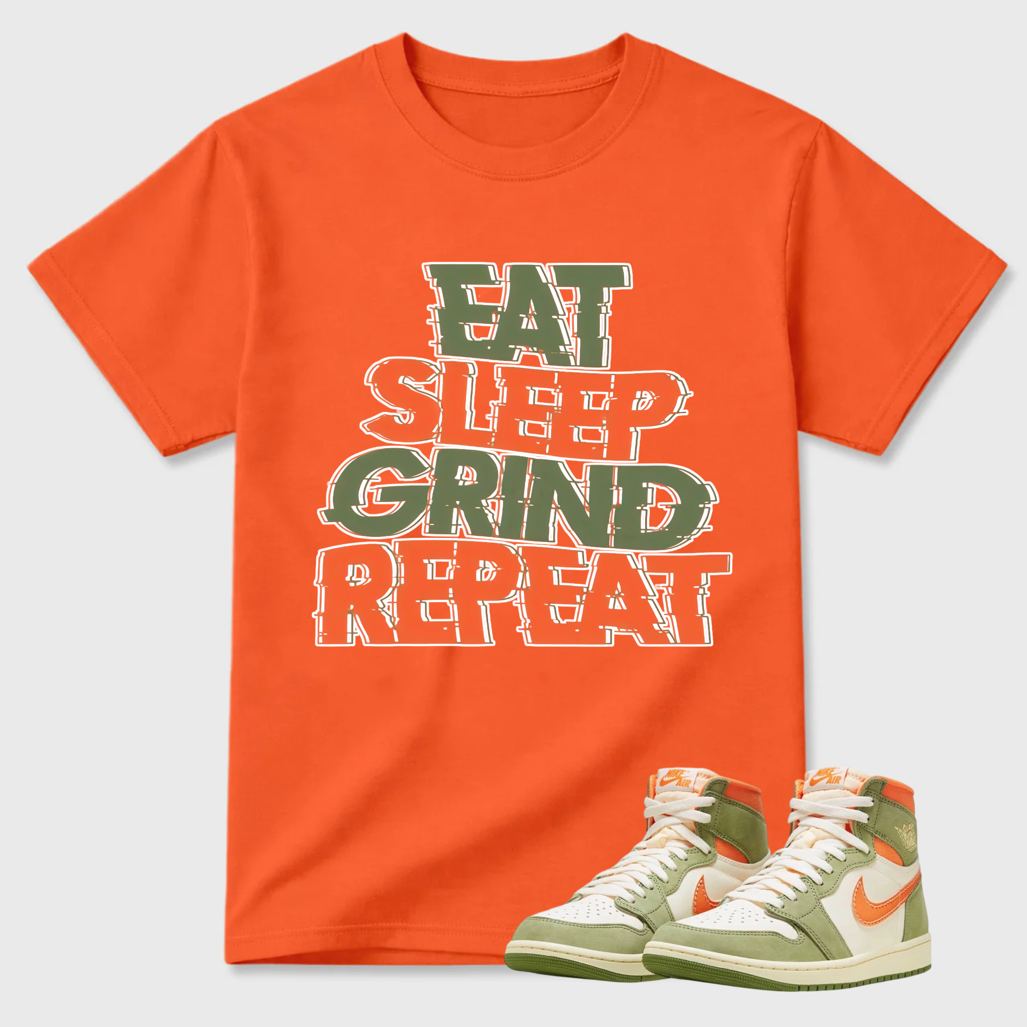 Craft Celadon 1 High OG Sky J Light Olive Bright Mandarin Coconut Milk T Shirt Match ESGR