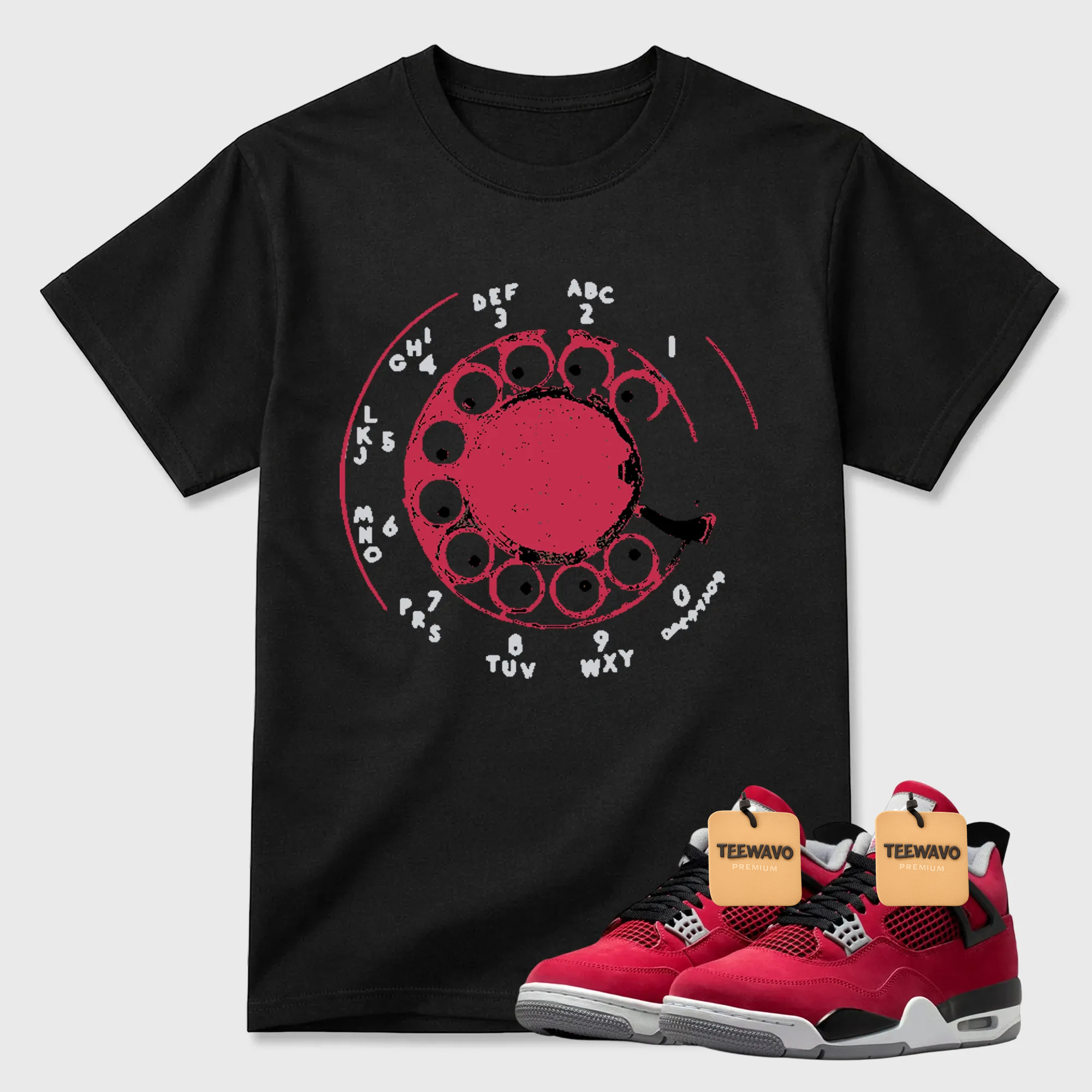 Vintage Circular Dial Premium Graphic Tee