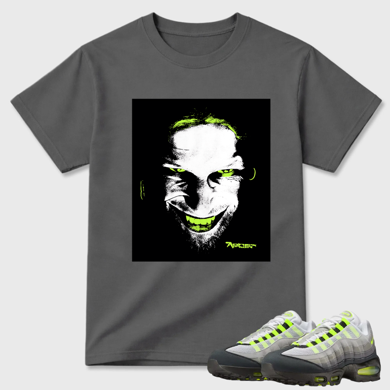 AP Inspired Portrait Air Max 95 Graphic Tee