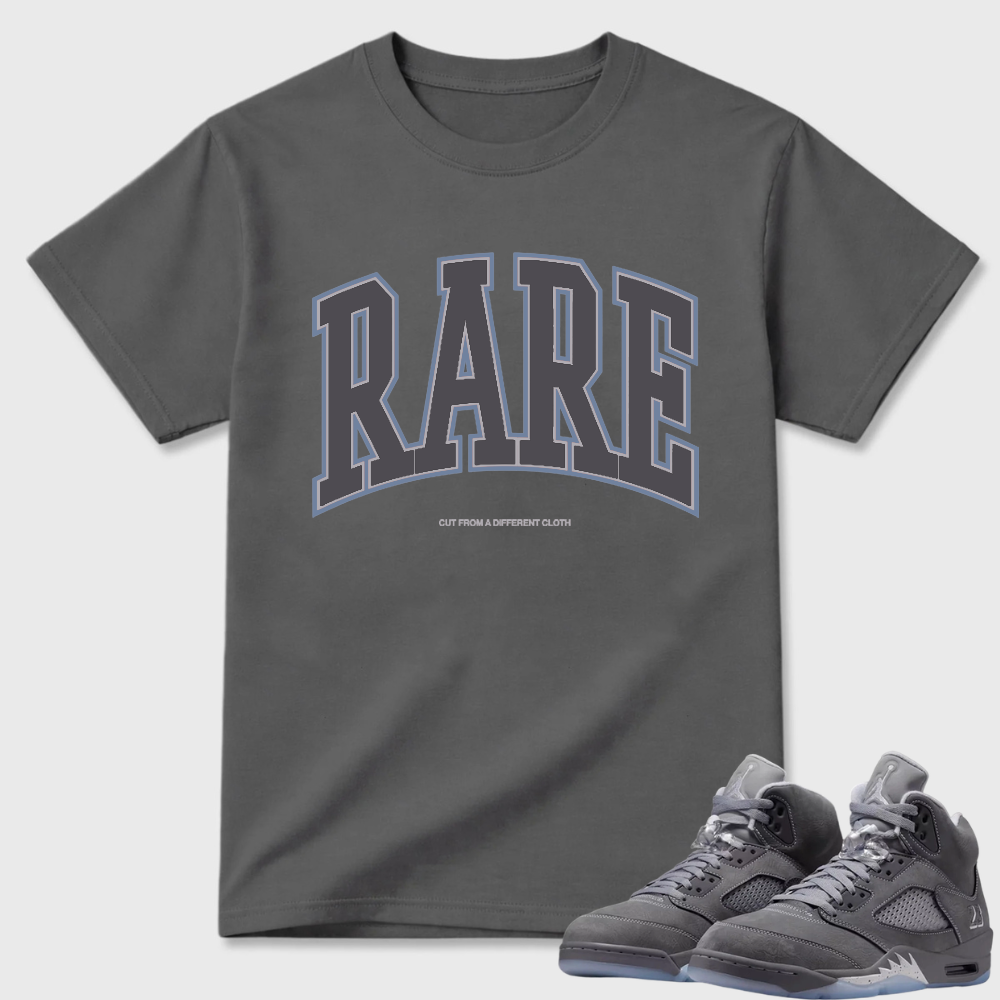 Streetwear RARE Letter AJ5 Pairing Tee