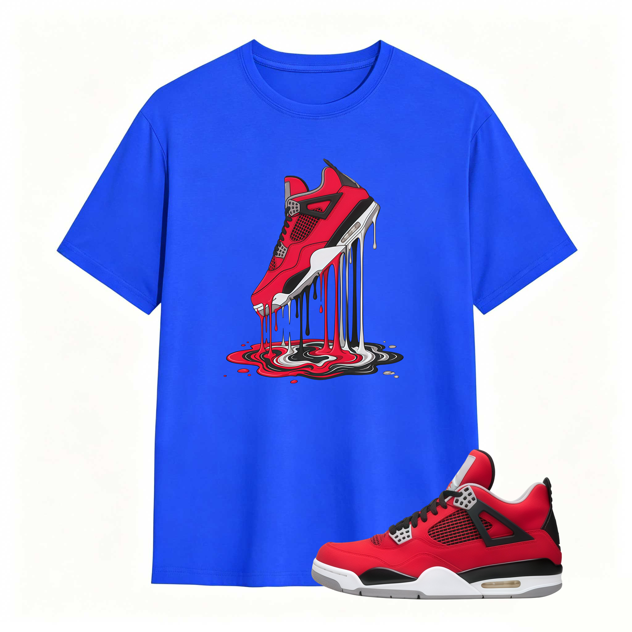Dripping Shoe Shirt to Match AJ 4 Retro Toro Bravo 2026