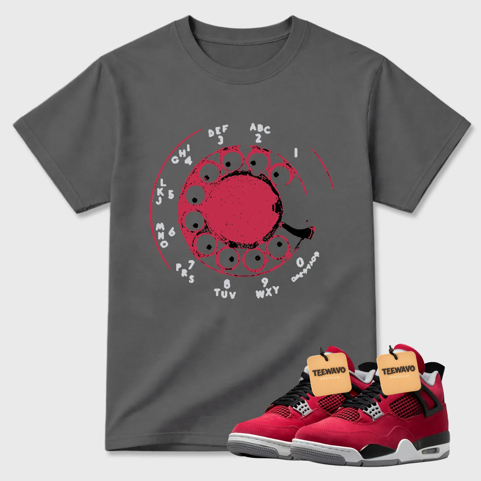 Vintage Circular Dial Premium Graphic Tee