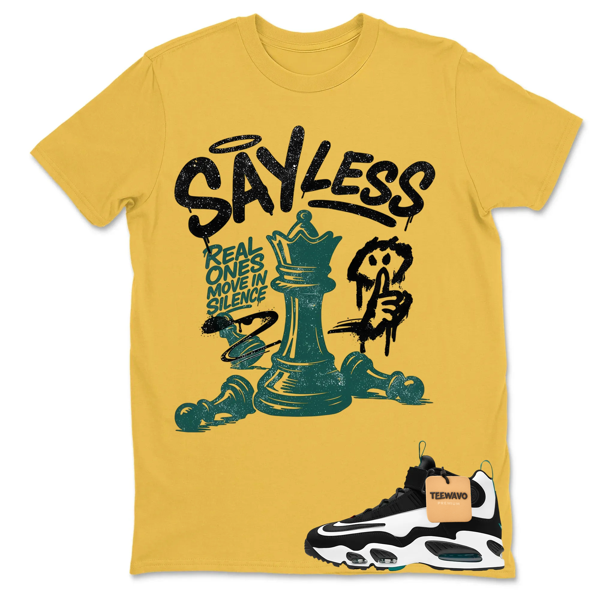 BLESSED! Shirt To Match Griffey Max 1 White and Fresh Water