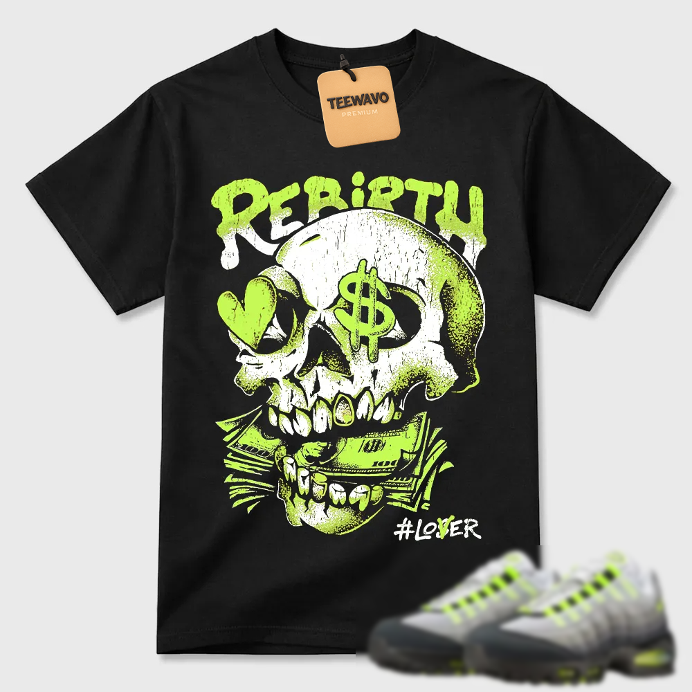 Rebirth Skull Money Air Max 95 Graphic Tee