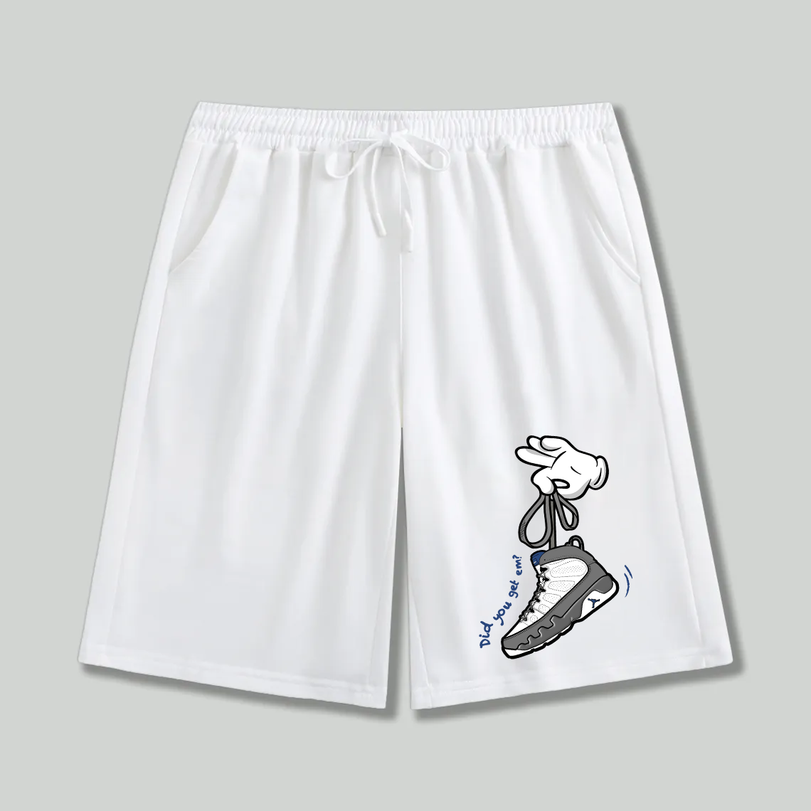 Unisex athletic shorts Did You Get Em Jordan 9 Graphic Print