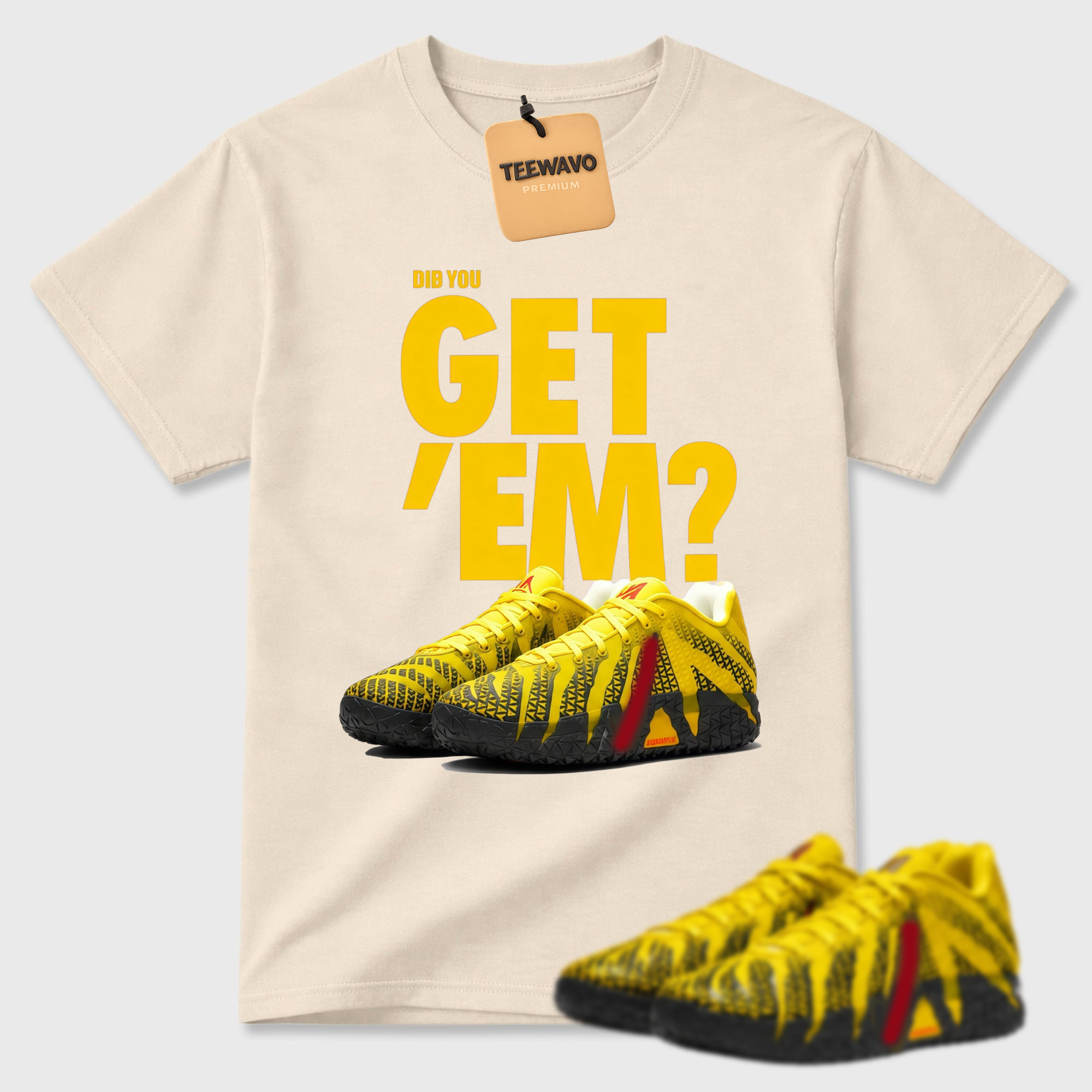 Did you get's me Shirt To Match-Ja3 Yellow smoke grey