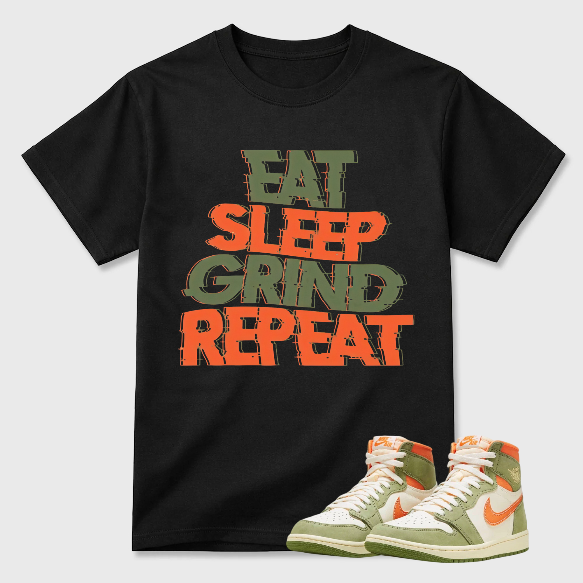 Craft Celadon 1 High OG Sky J Light Olive Bright Mandarin Coconut Milk T Shirt Match ESGR