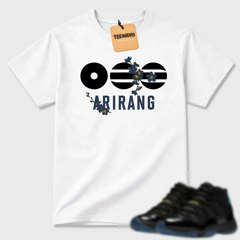 Arirang Cherry Blossom AJ 11 Minimal Tee