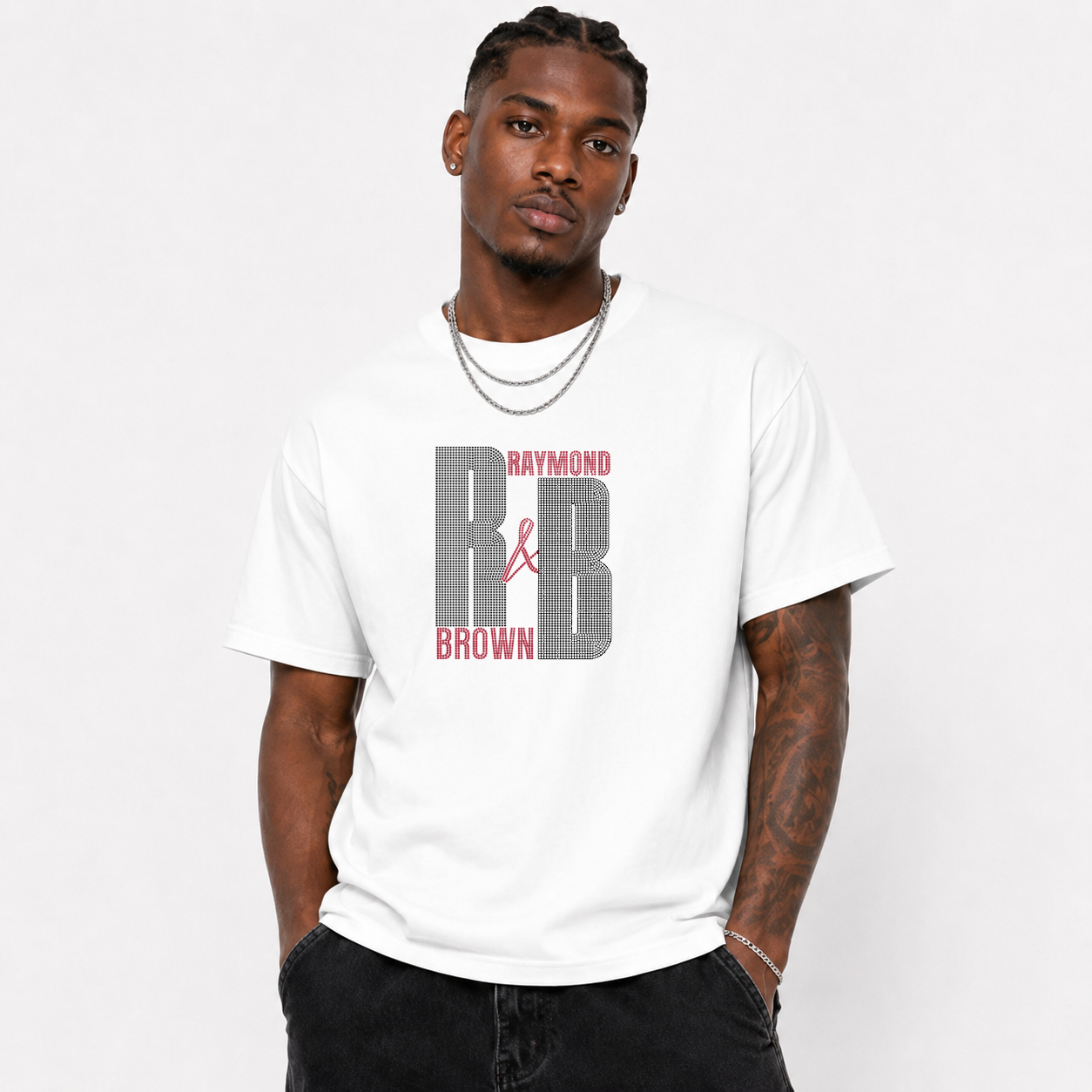 Raymond Brown Initials Air Jordan 4 Streetwear Tee