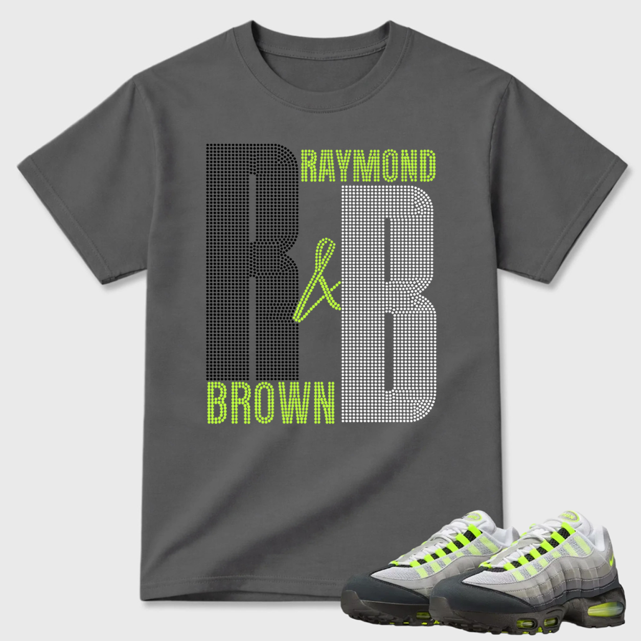 Raymond Brown Initials Air Max 95 Streetwear Tee