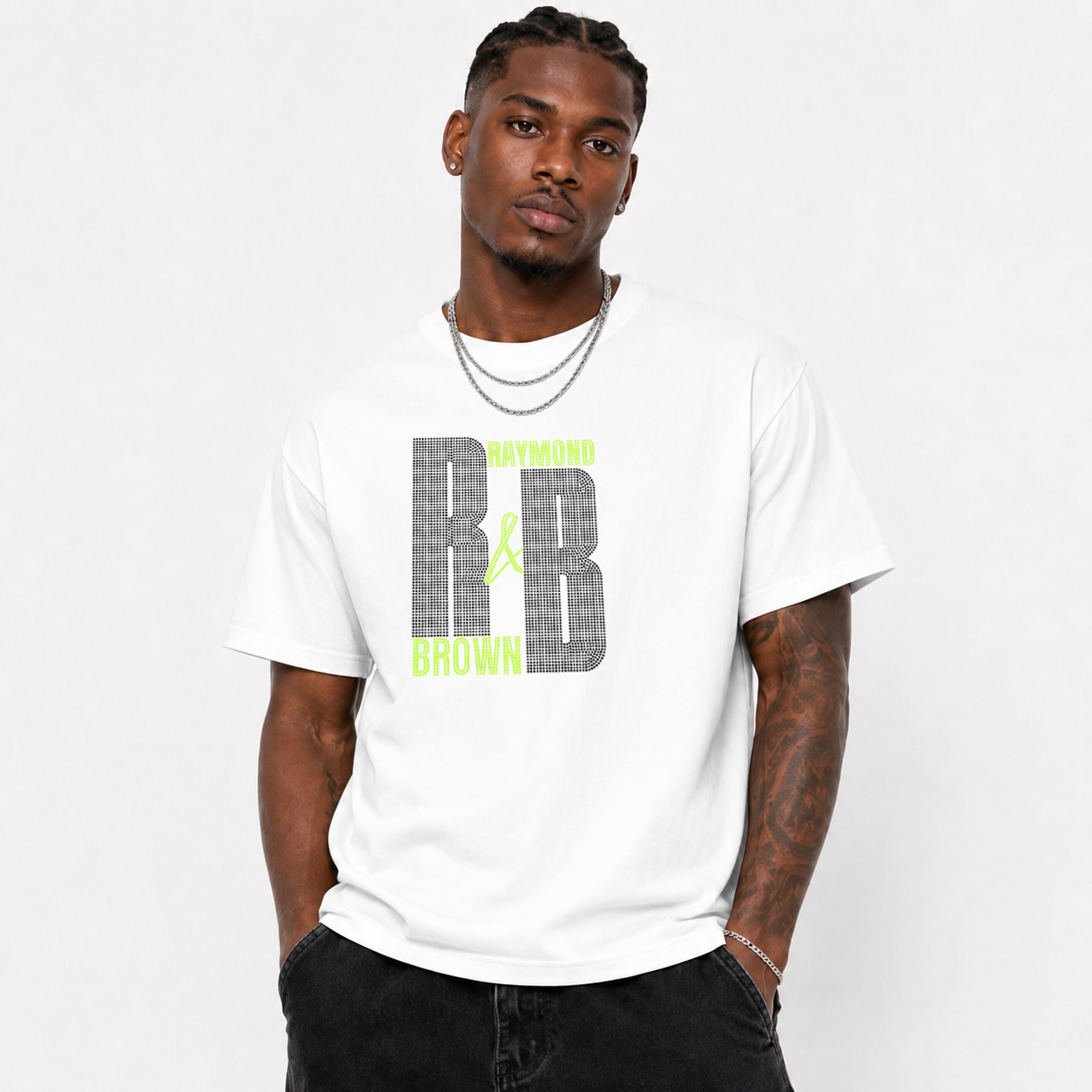 Raymond Brown Initials Air Max 95 Streetwear Tee