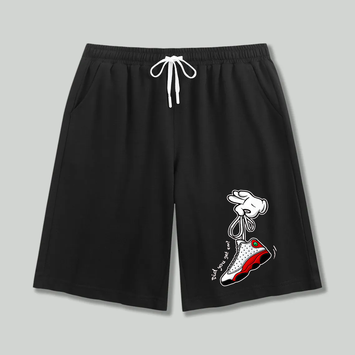Unisex athletic shorts Did You Get Em Jordan 13 Graphic Print