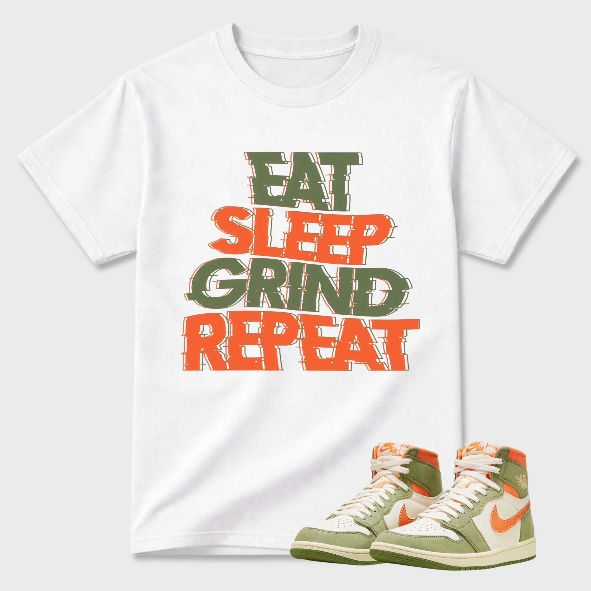 Craft Celadon 1 High OG Sky J Light Olive Bright Mandarin Coconut Milk T Shirt Match ESGR