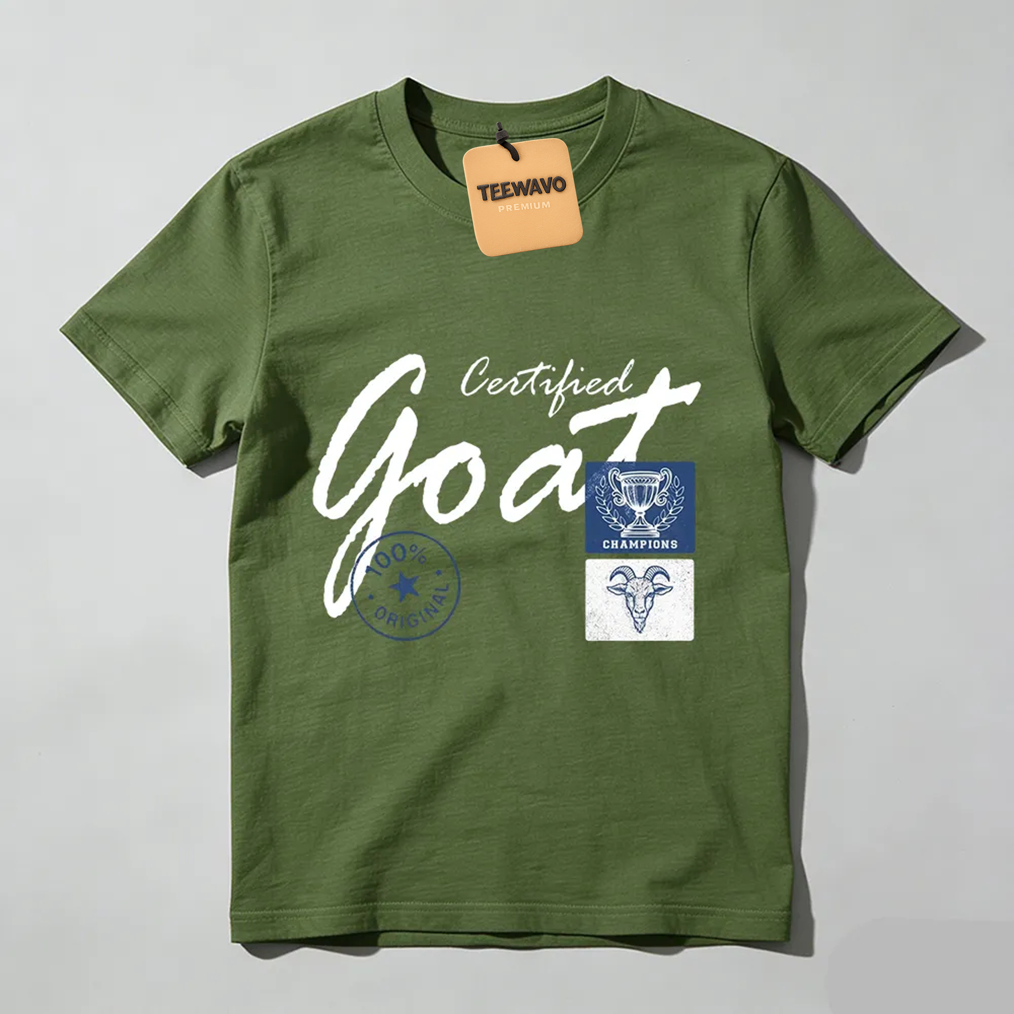 Certified Goat Sneaker Tees - AJ 9 Flint Grey