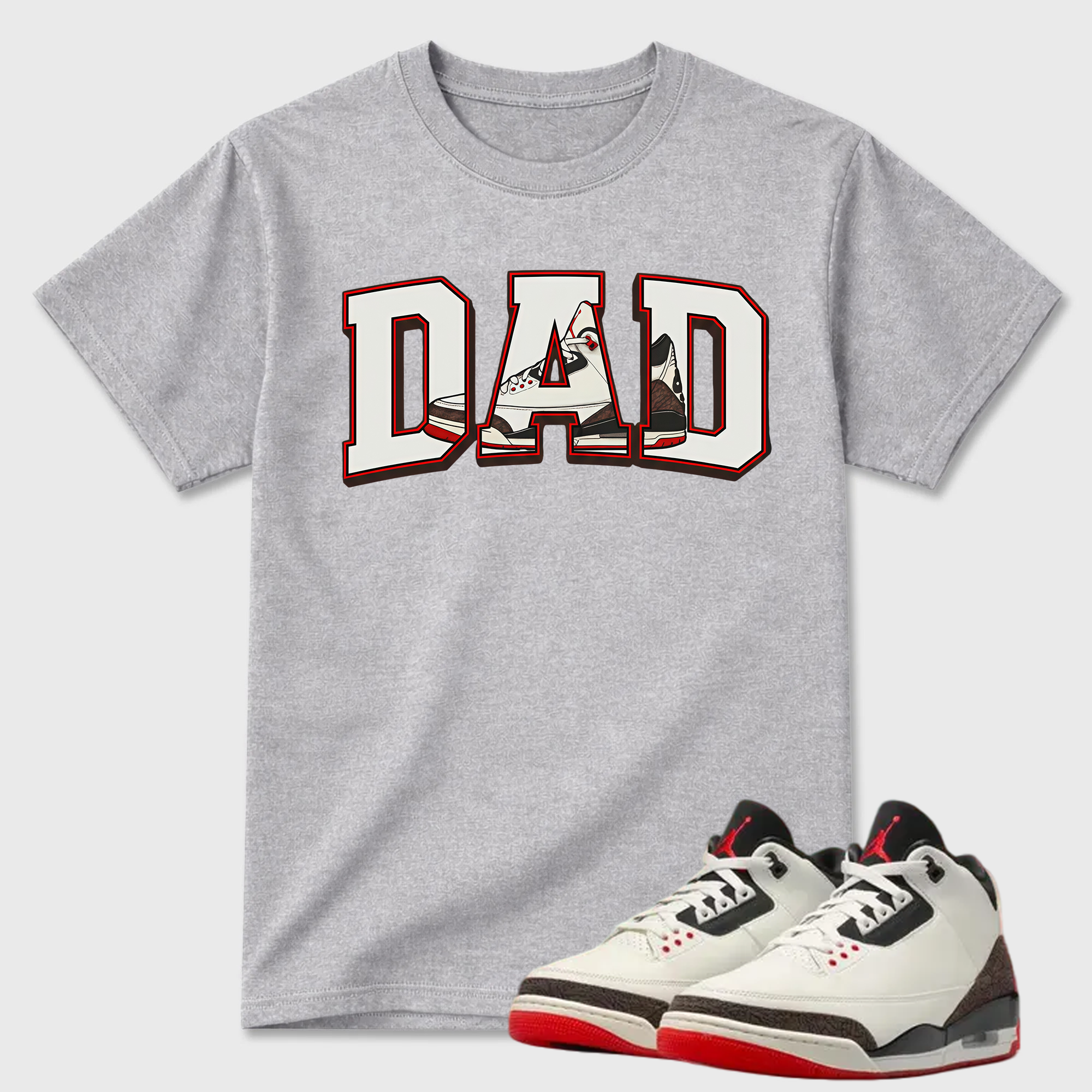 DAD! Shirt To Match Jordan 3 World's Best Dad