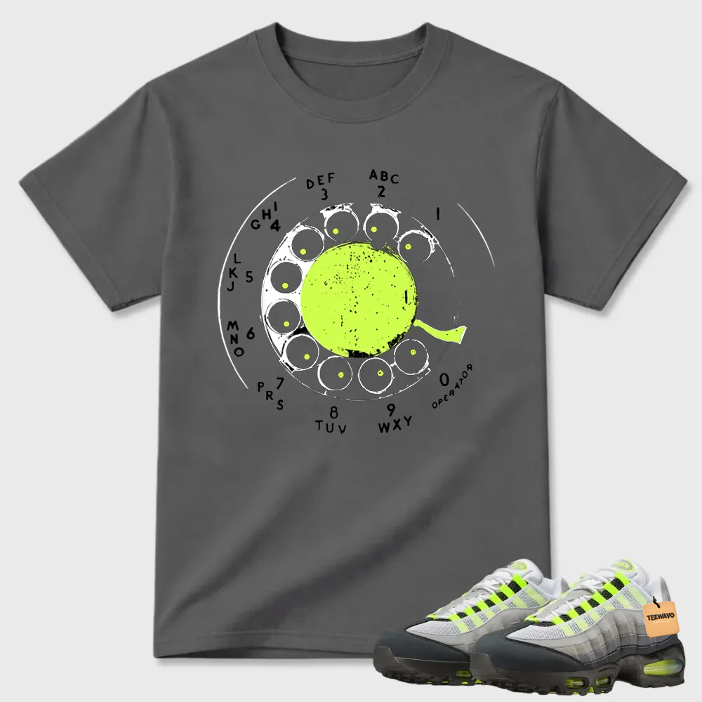 Rotary Phone Dial Air Max 95 Minimal Tee